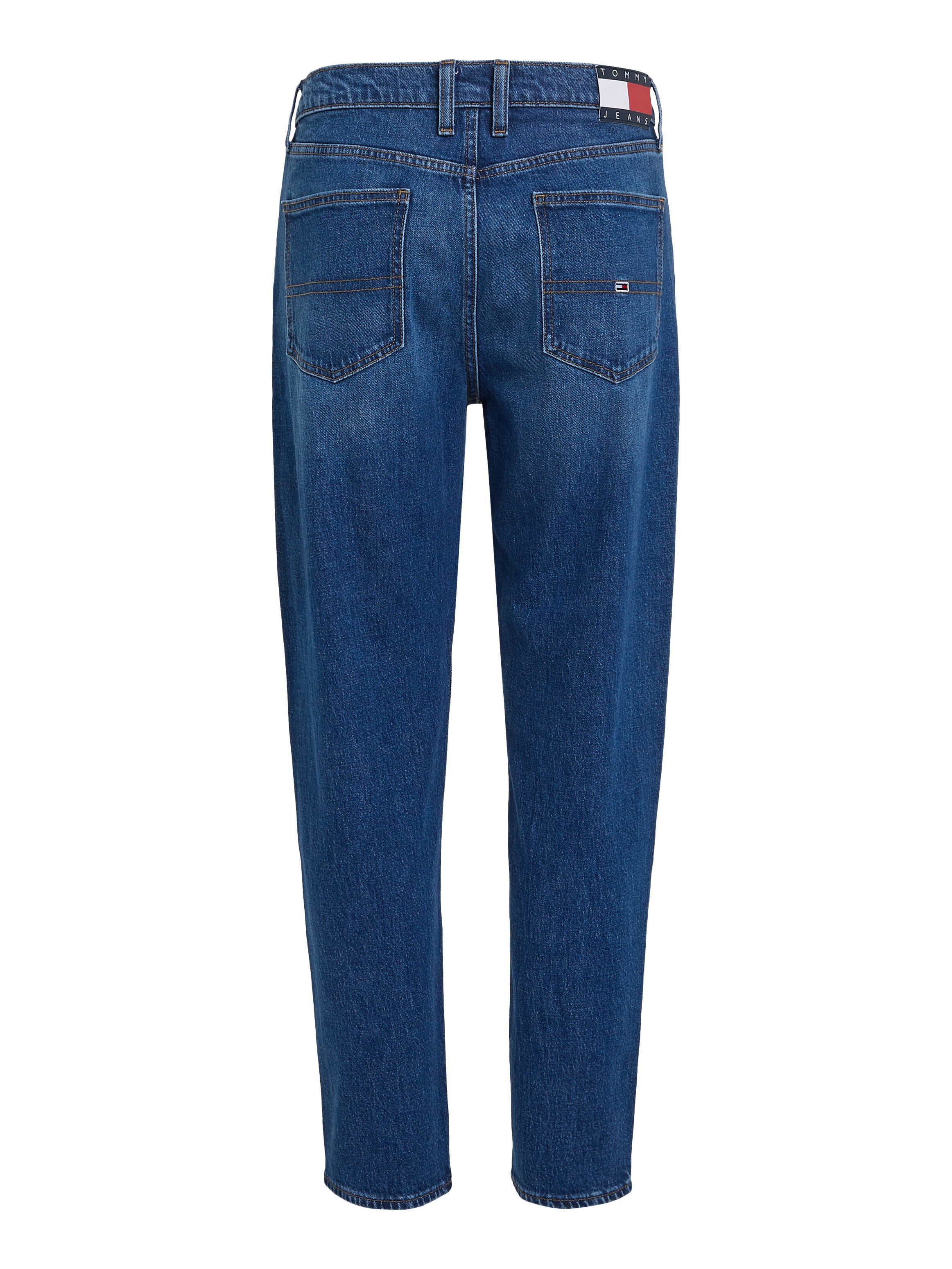 Tommy Jeans Gerade Jeans »Isaac Relaxed Tapered«, Mit Gürtelschlaufen