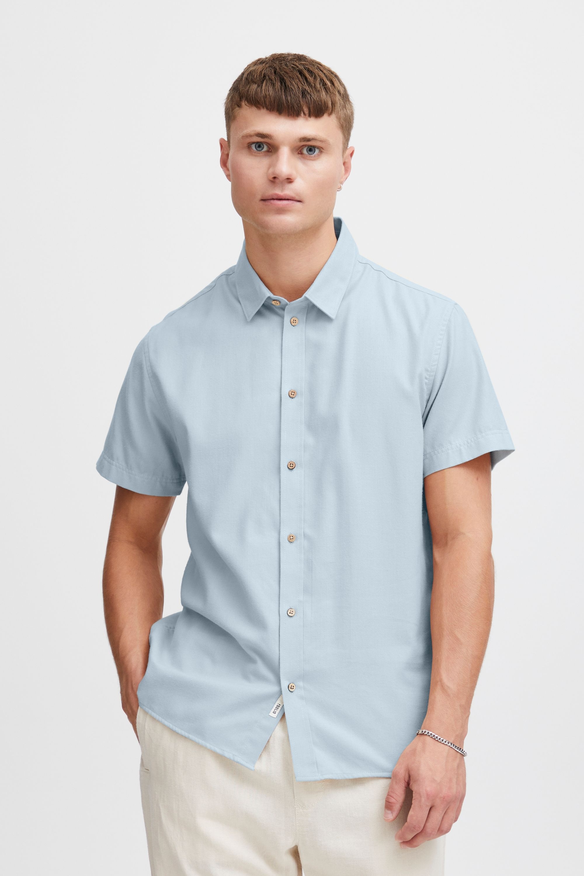 Solid Kurzarmshirt "Kurzarmhemd SDPete" günstig online kaufen