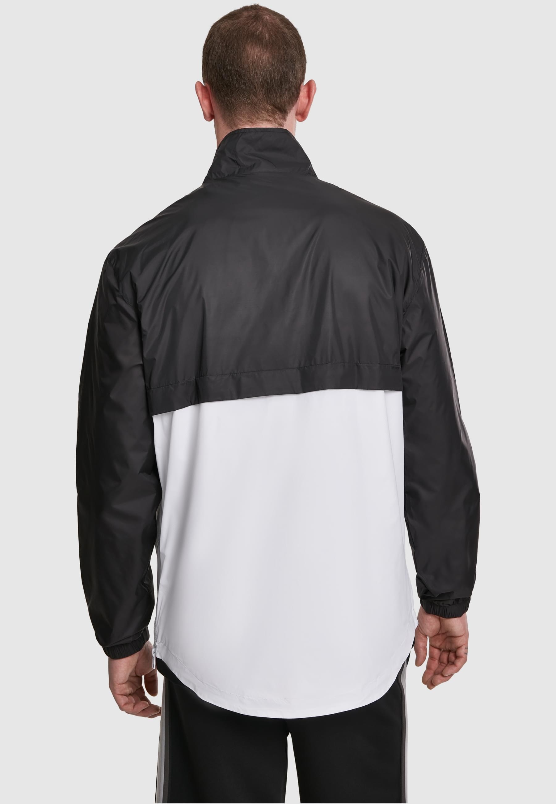 URBAN CLASSICS Allwetterjacke »Urban Classics Herren Stand Up Collar Pull Over Jacket«, (1 St.), ohne Kapuze