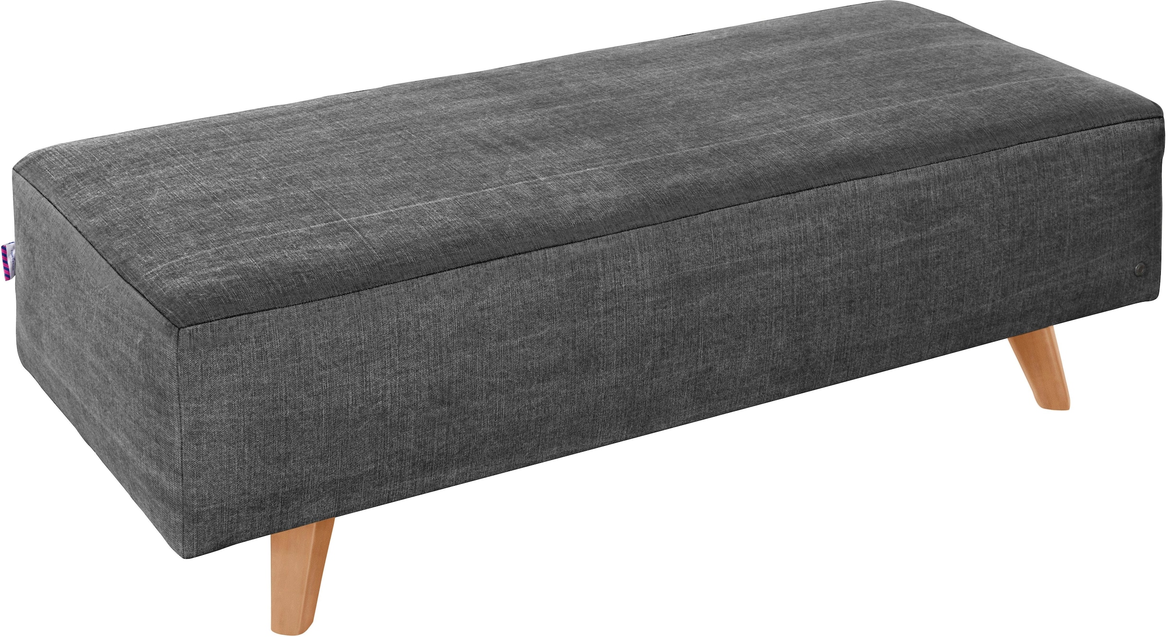 TOM TAILOR HOME Hocker "NORDIC PURE", Breite 137 cm, Füße Buche natur