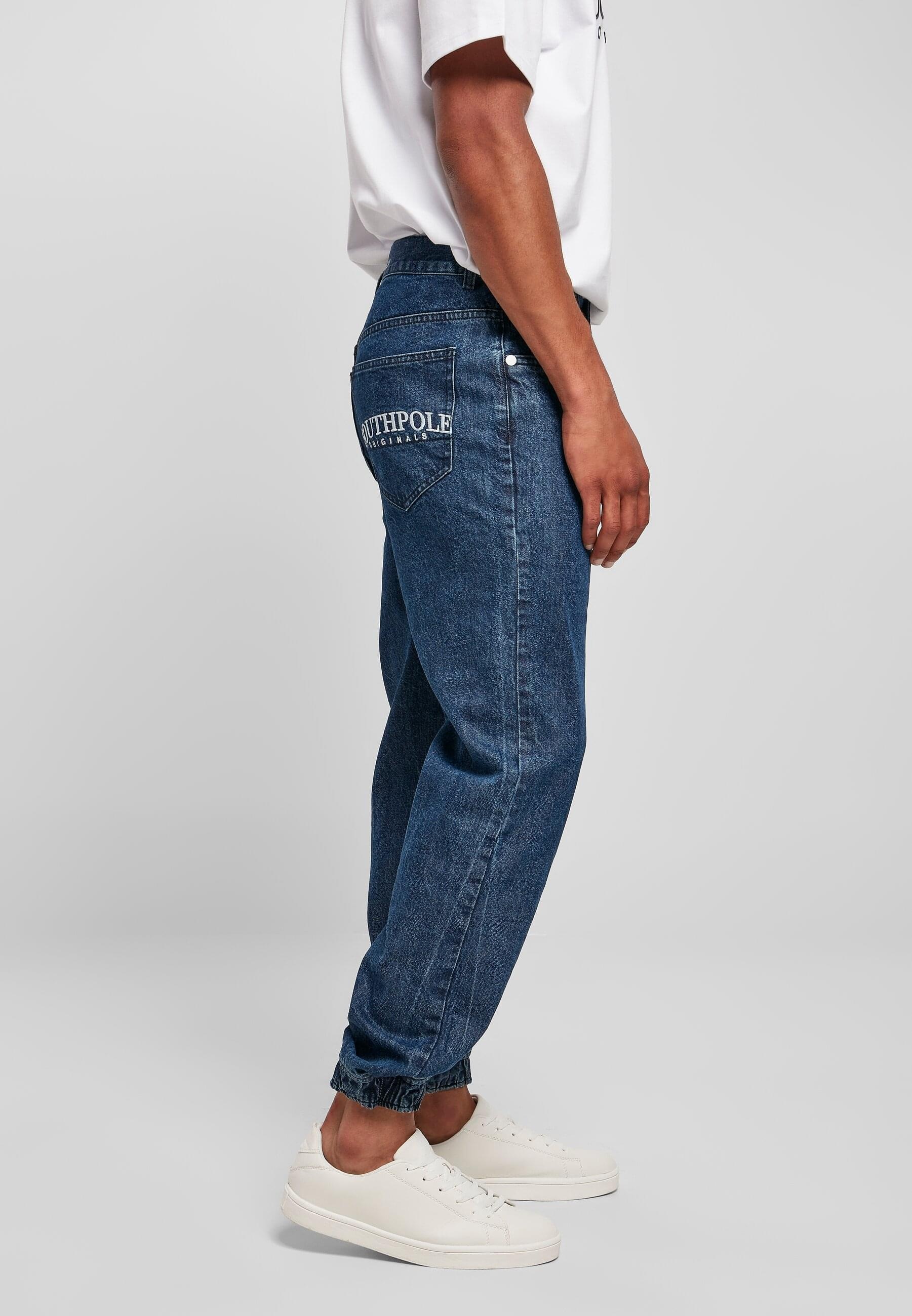 Southpole Bequeme Jeans »Southpole Herren Southpole Spray Logo Denim«, (1 tlg.)