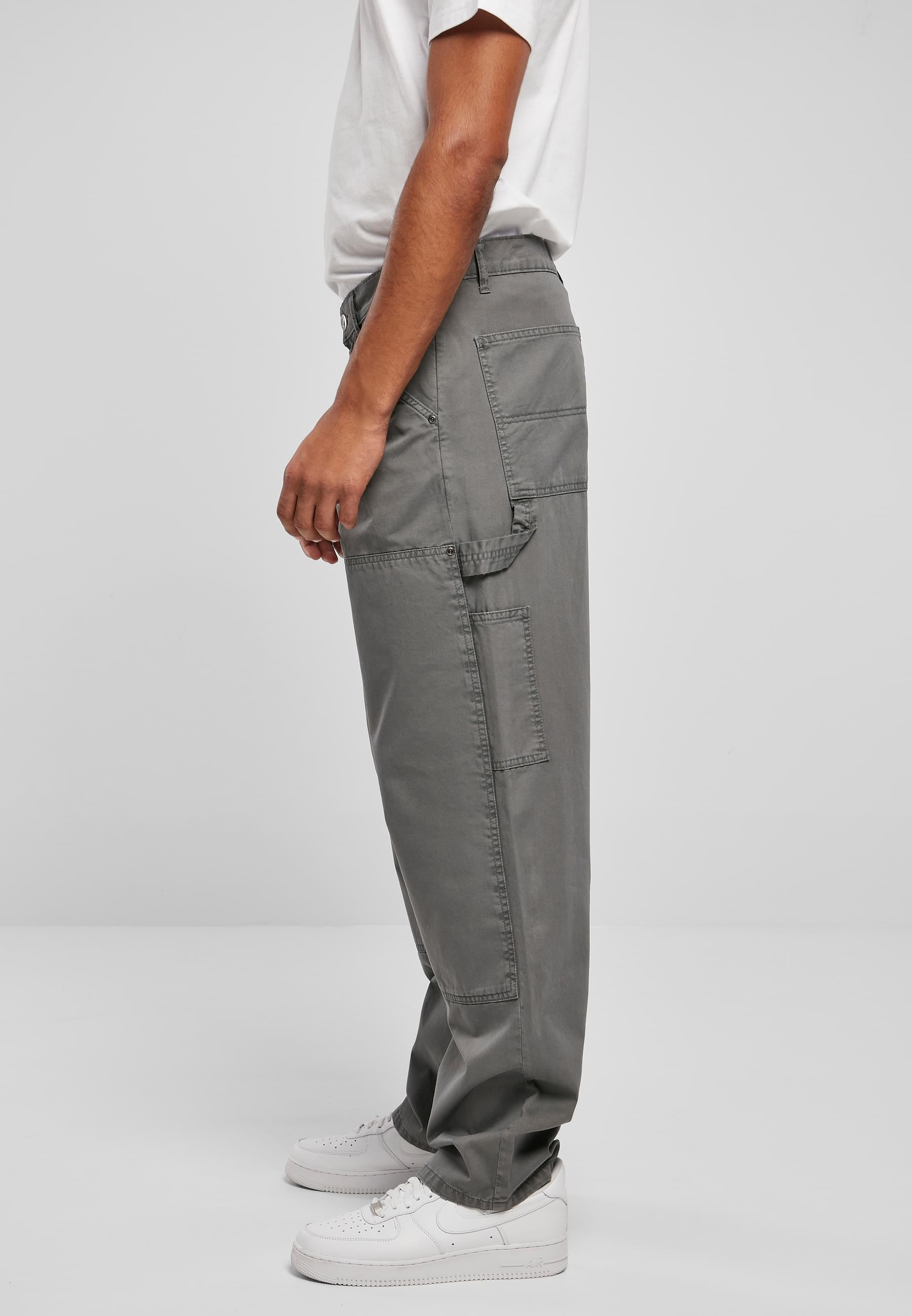 URBAN CLASSICS Stoffhose »Urban Classics Herren Double Knee Carpenter Trouser«, (1 tlg.)