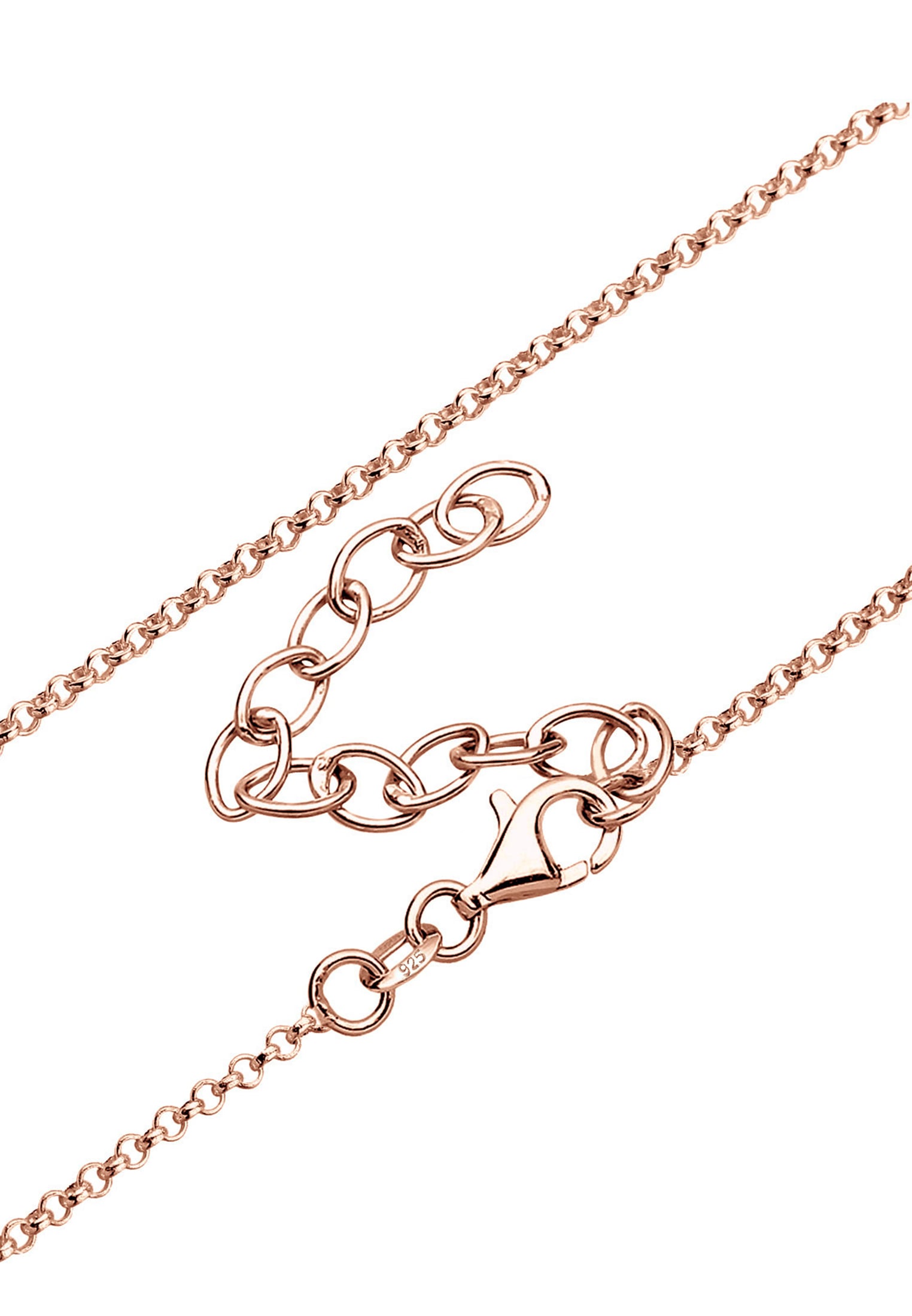 Elli Kette mit Anhänger »Ornament Symbol Anhänger Rund 925 Silber«