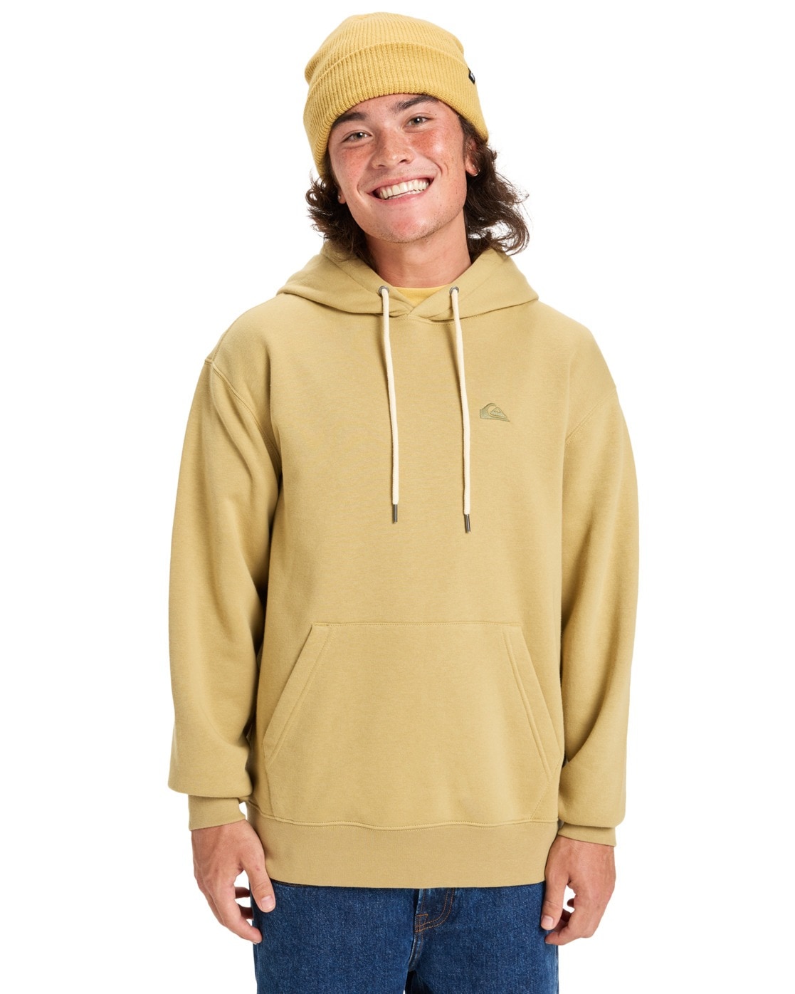 QUIKSILVER Herren Kapuzensweatshirt "Salt Water"sponge, Gr. S, Obermaterial: 55% Walkfrottier, 25% Walkfrottier, 20% Microfaser;, Sweatshirts