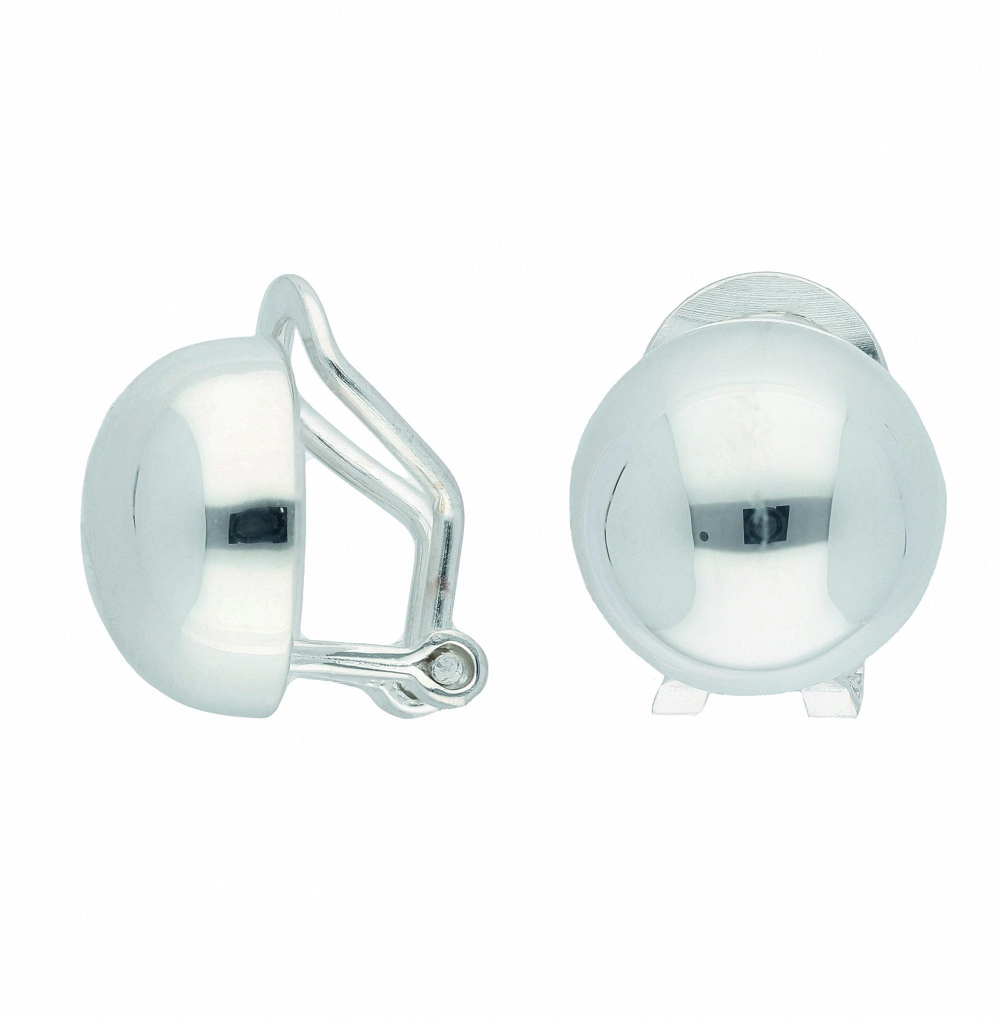 ADELIA ́S Damen Paar Ohrclips "Ohrclips Ohrringe 925 Silber", Damen, Silber 925 (Sterlingsilber)silber, Silber 925 (Sterlingsilber), Ohrringe,
