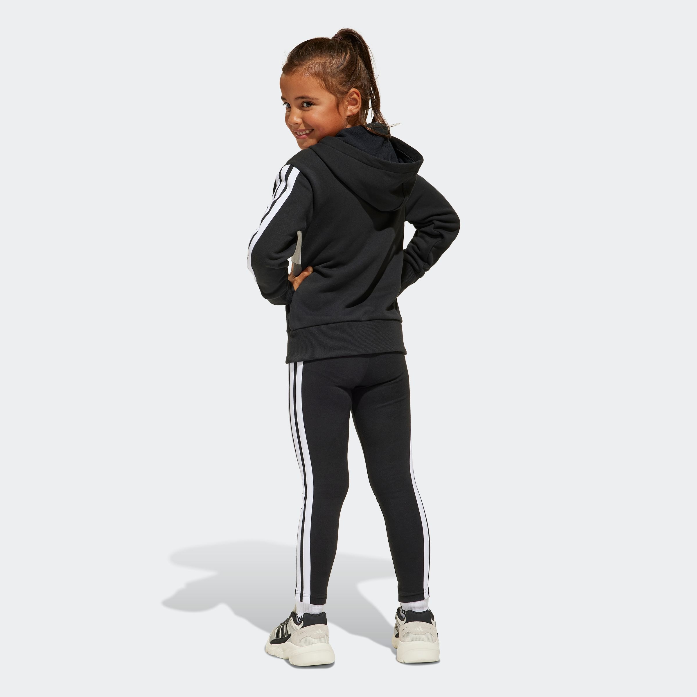 adidas Sportswear Trainingsanzug »LG 3S TIB FL ST«, (2 tlg.)