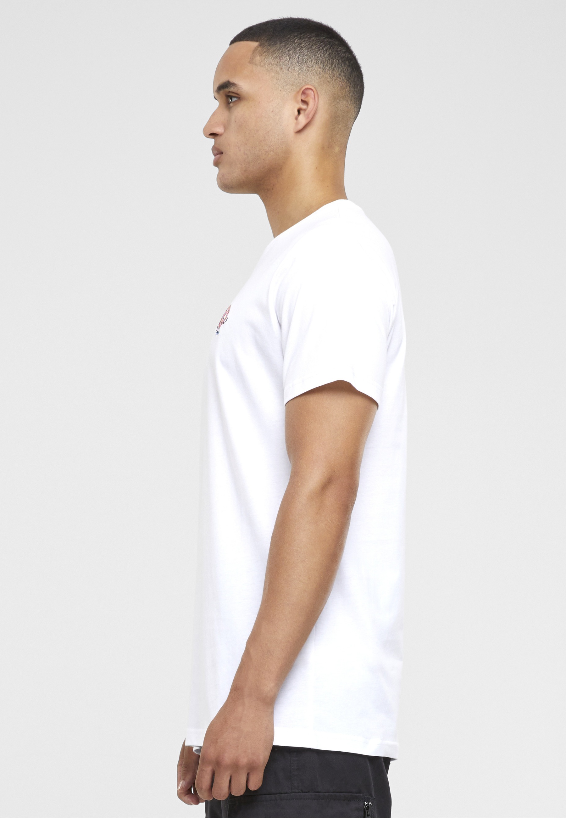 MisterTee T-Shirt »MisterTee Herren Donut Tee EMB« 1 Stk.