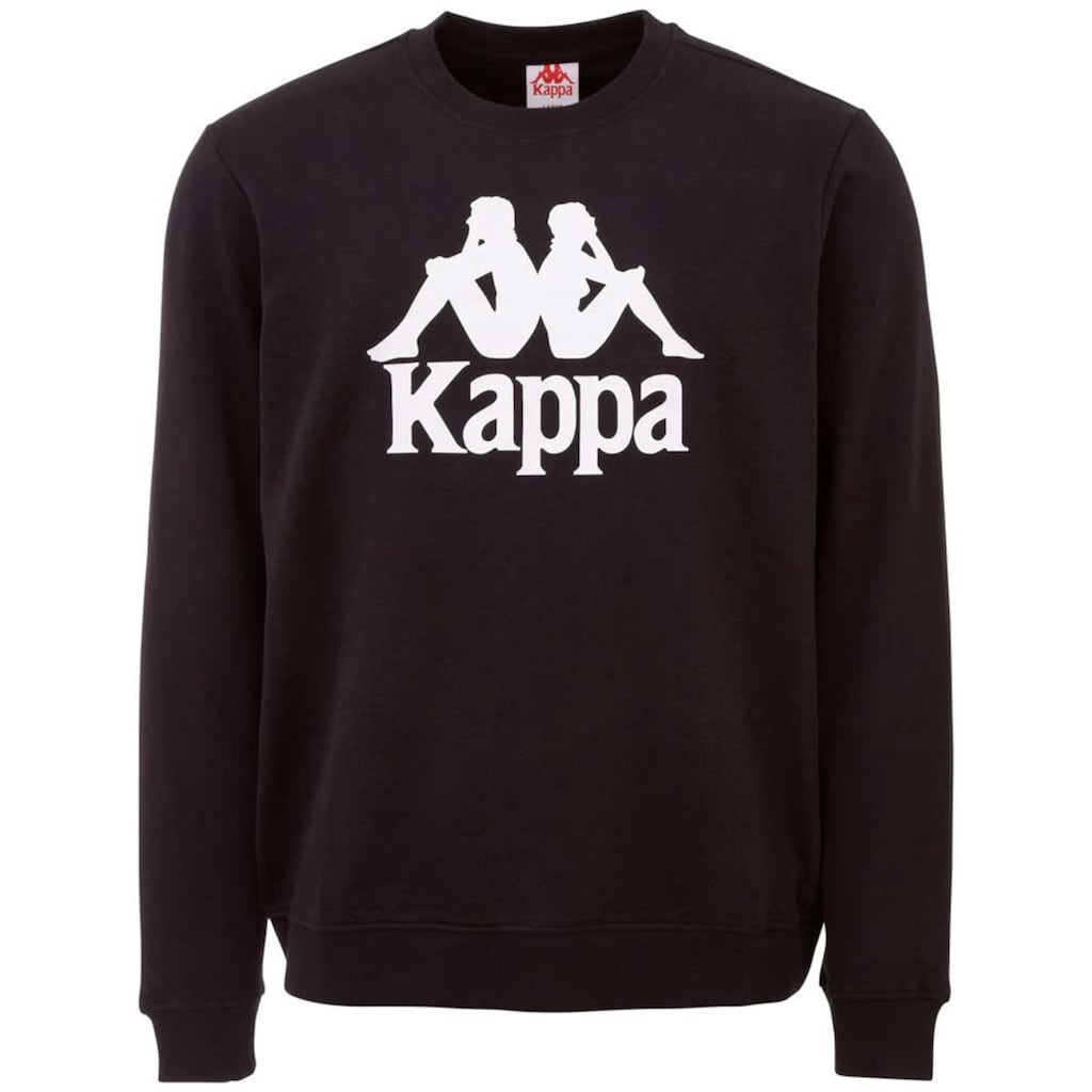 Kappa Sweatshirt, mit angesagtem Rundhalsausschnitt