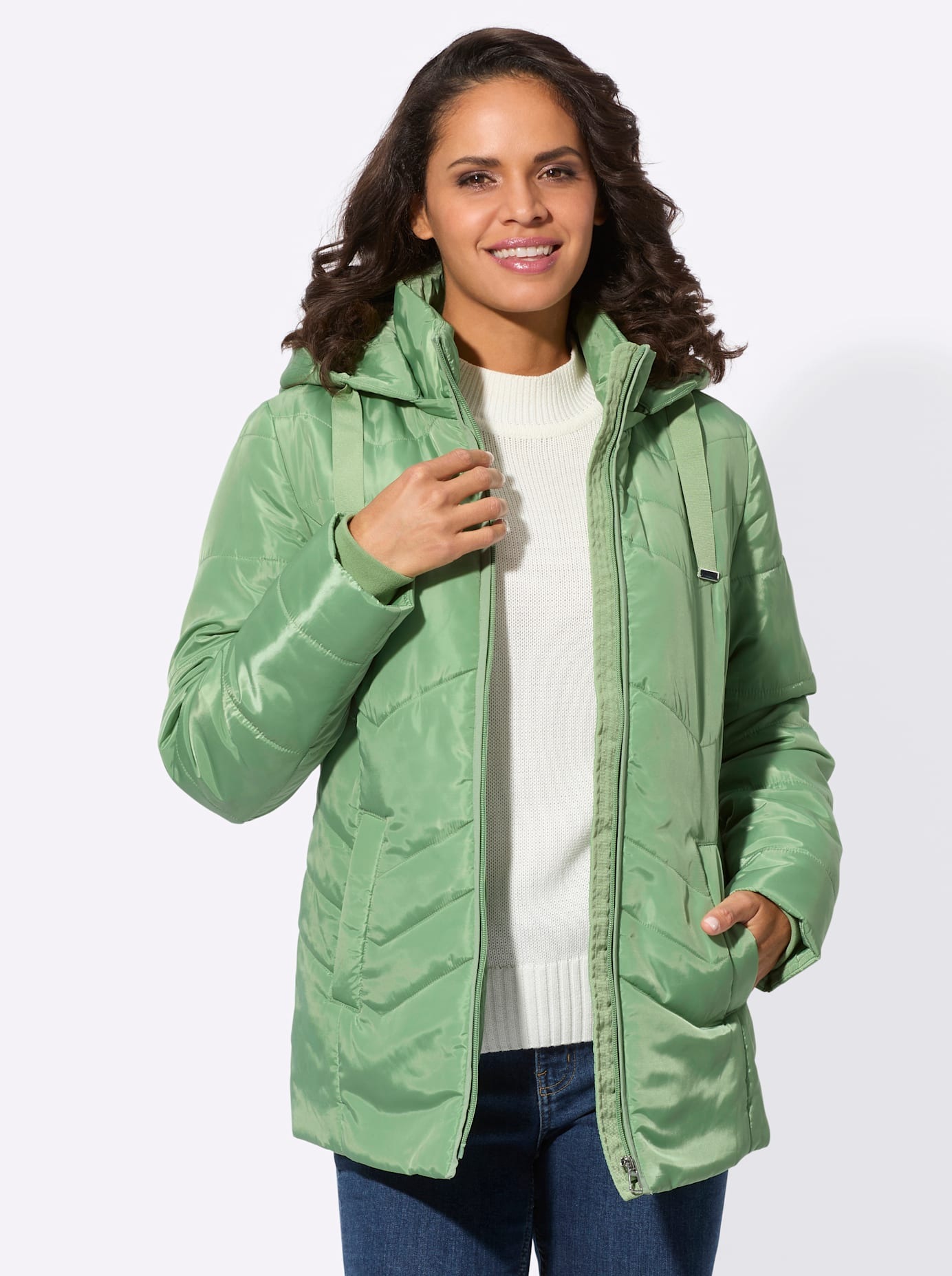 Casual Looks Steppjacke, mit Kapuze günstig online kaufen