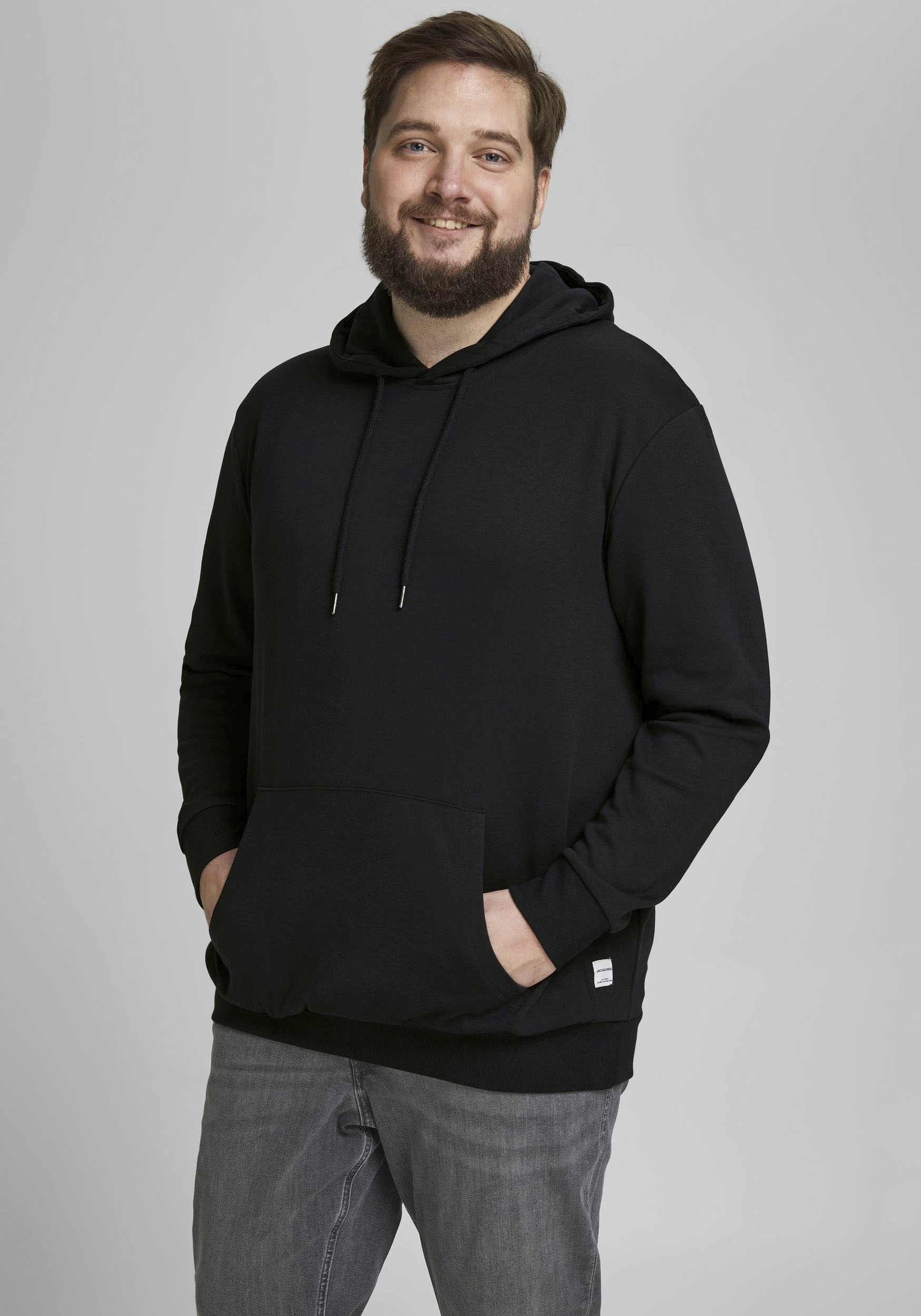 Kapuzensweatshirt »BASIC SWEAT HOOD«, bis Größe 6XL