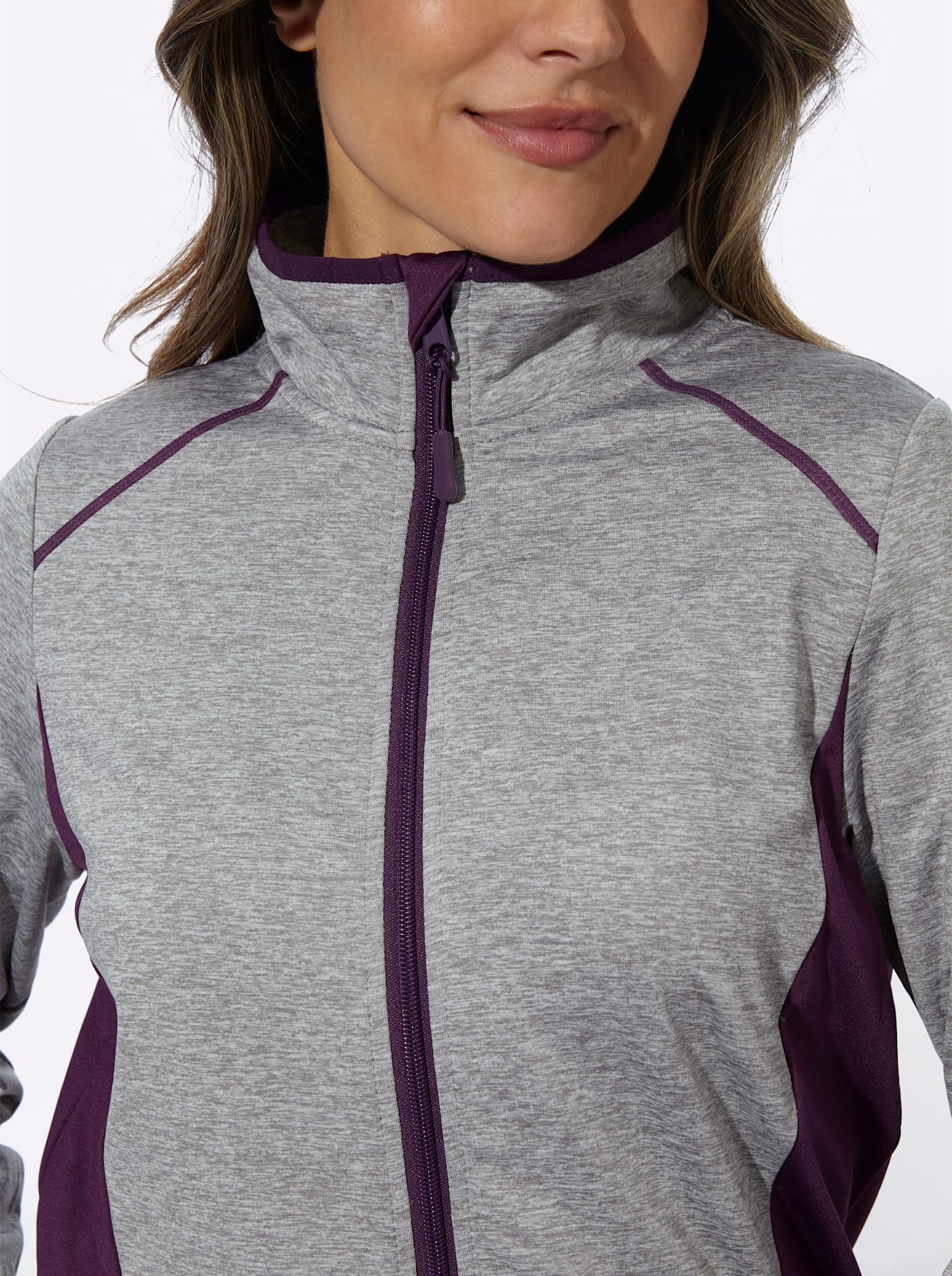   Laufjacke ohne Kapuze