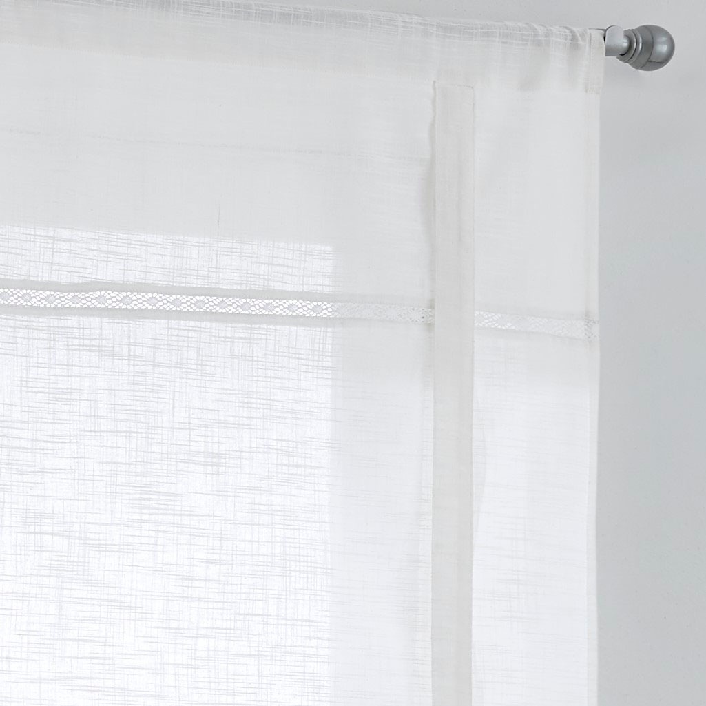Kutti Bindegardine "Vicky" Stangendurchzug 1 Stk. tlg. Bindegardine Baumwol günstig online kaufen