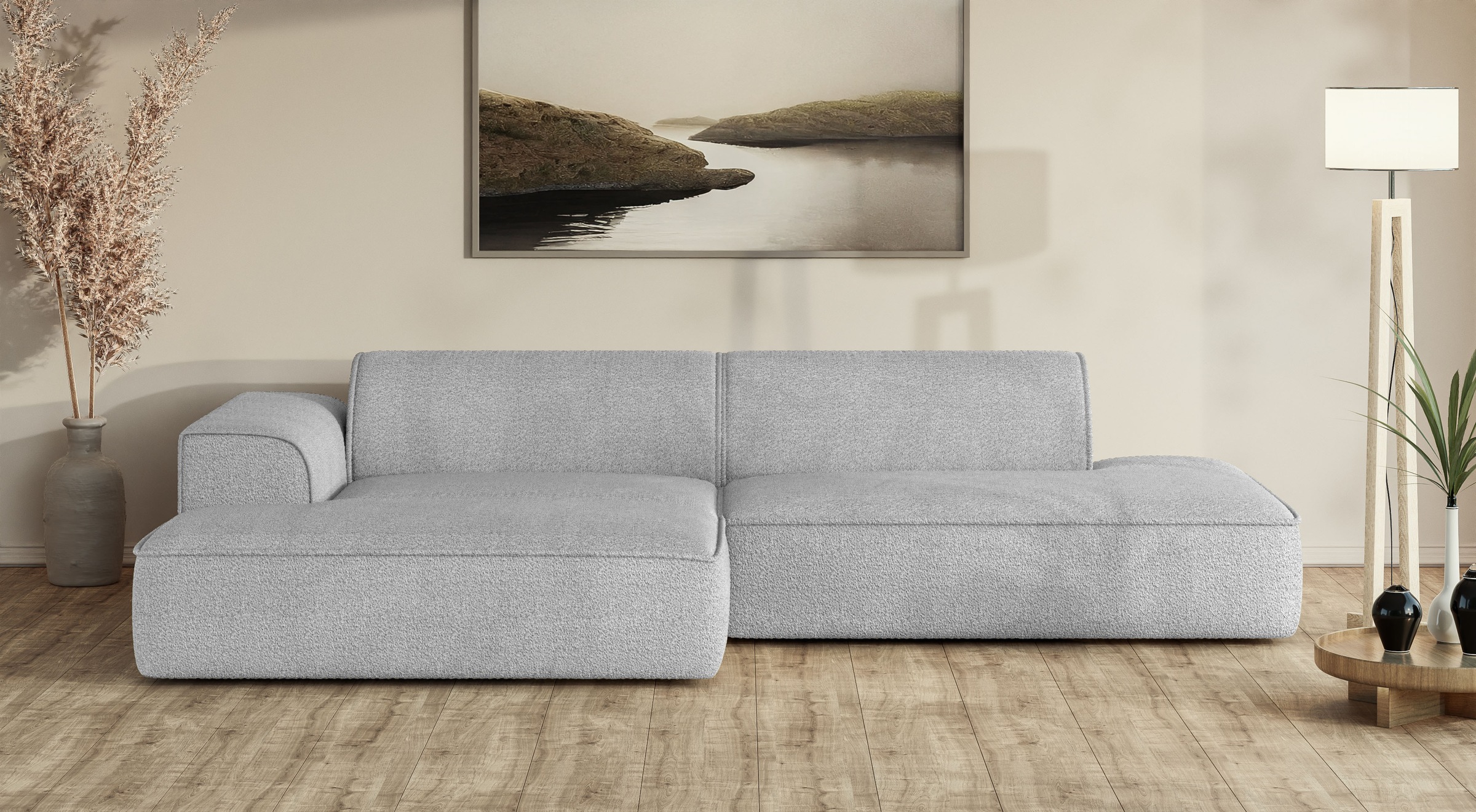 exxpo - sofa fashion Ecksofa "Billund modernes Designsofa, bequem und elega günstig online kaufen