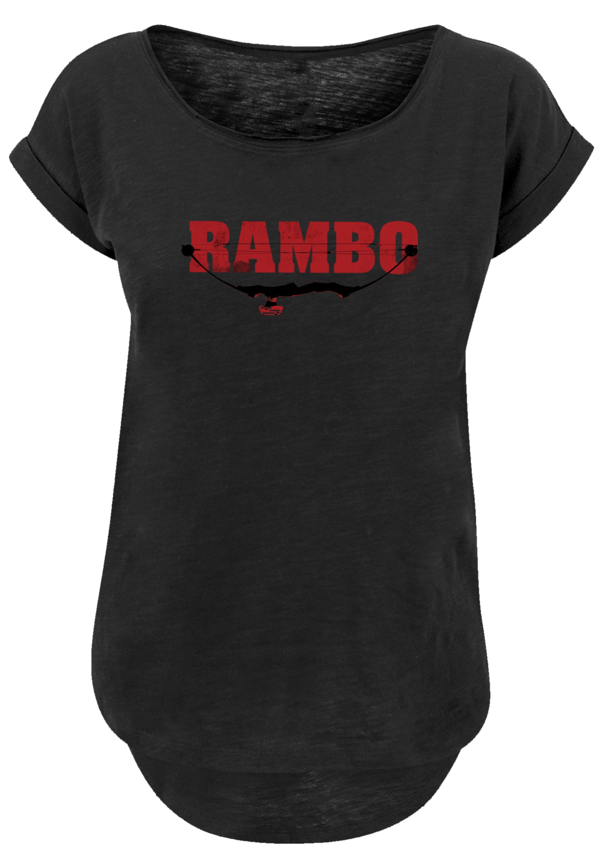 F4NT4STIC T-Shirt »Rambo Logo Compound Bow«, Premium Qualität