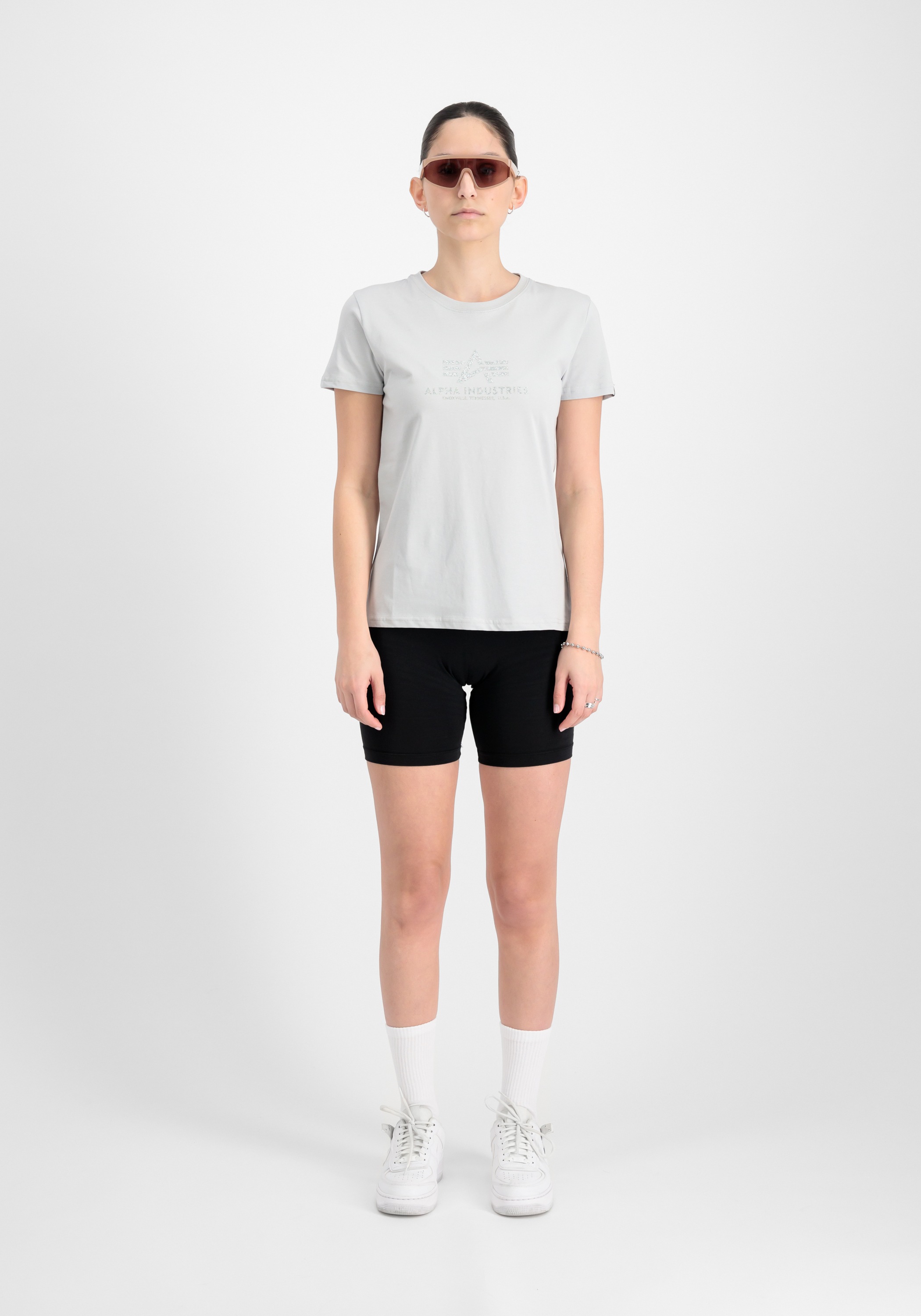 Alpha Industries "New Basic T-Shirt BL Glitter W" günstig online kaufen