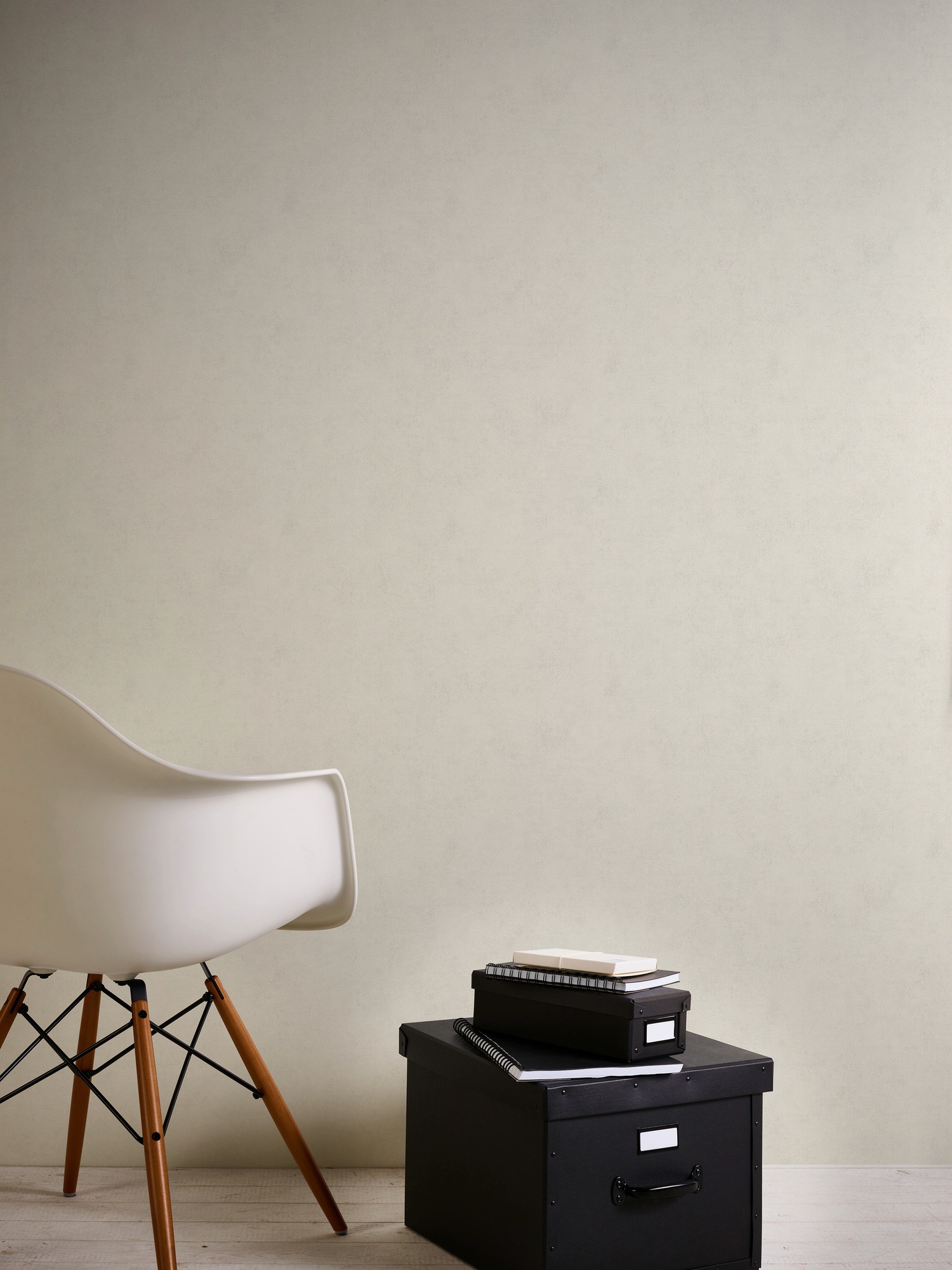 A.S. Création Vliestapete »Neue Bude 2.0 Uni in Vintage Optik«, uni-einfarbig-unifarben, Uni Tapete einfarbig Tapeten Wohnzimmer Schlafzimmer Küche modern Büro