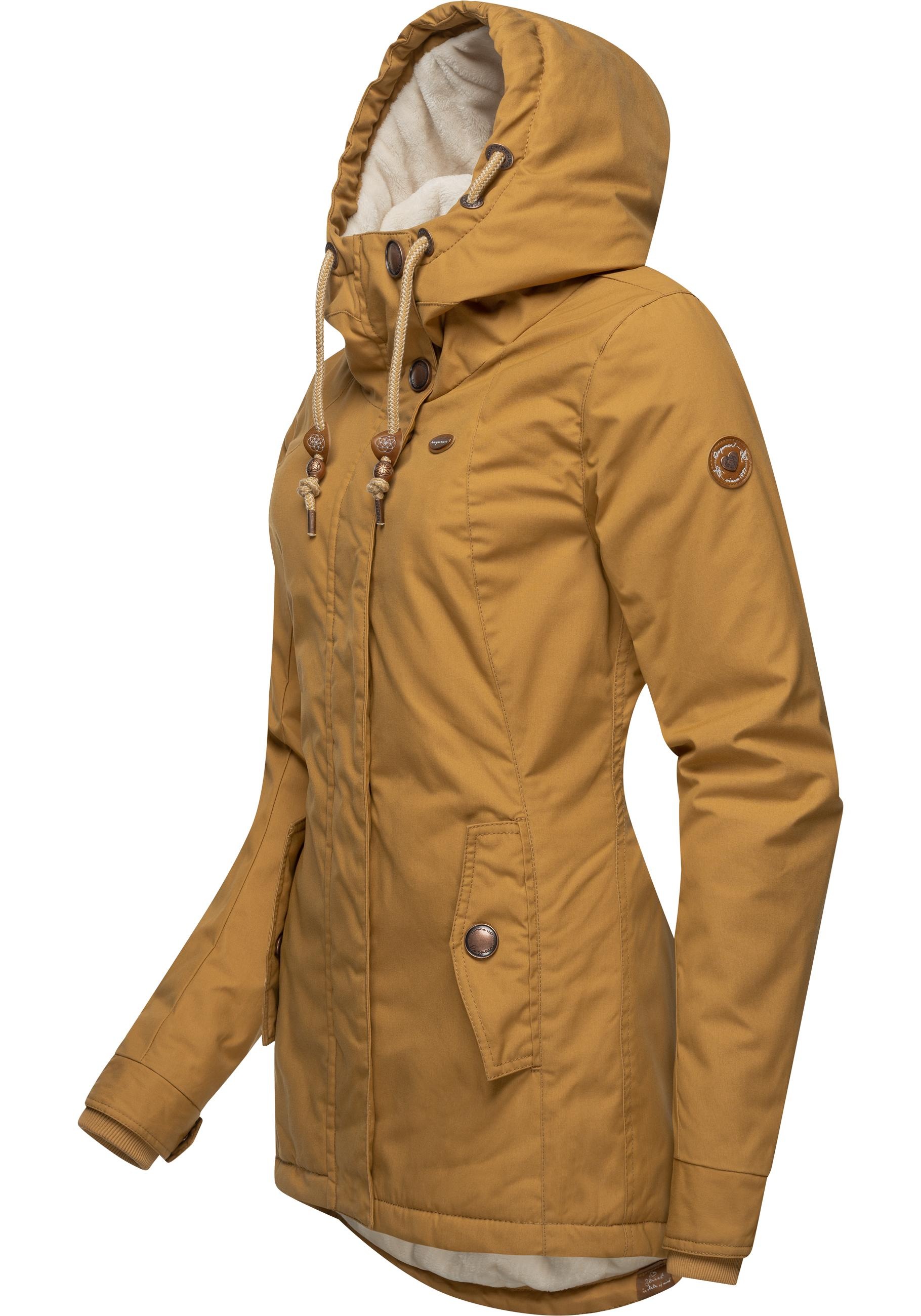 Ragwear Winterjacke "Monade" mitKapuze Damen Winterparka mit Kapuze und m. günstig online kaufen
