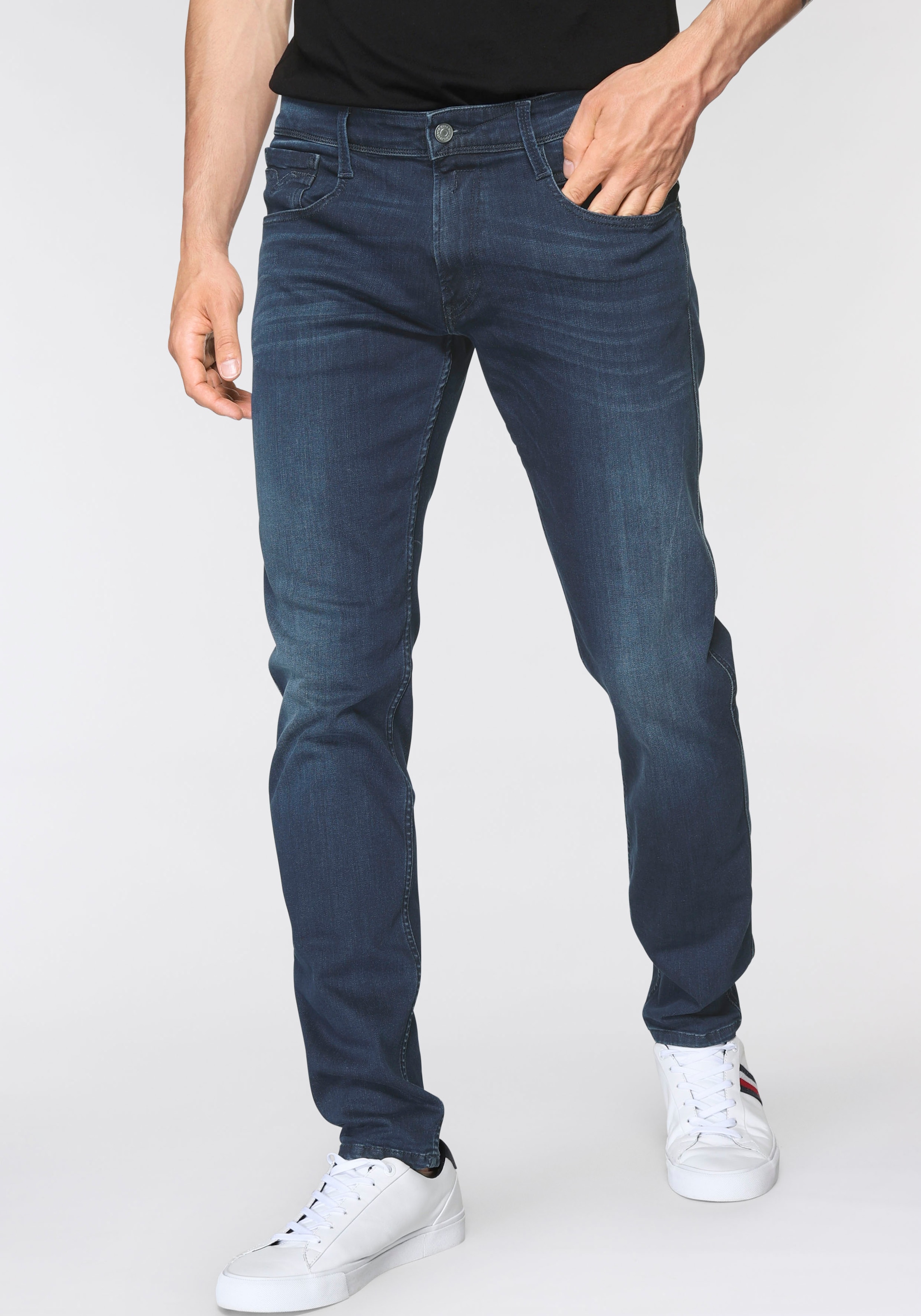 Replay Slim-fit-Jeans "Anbass Superstretch" elastisch günstig online kaufen