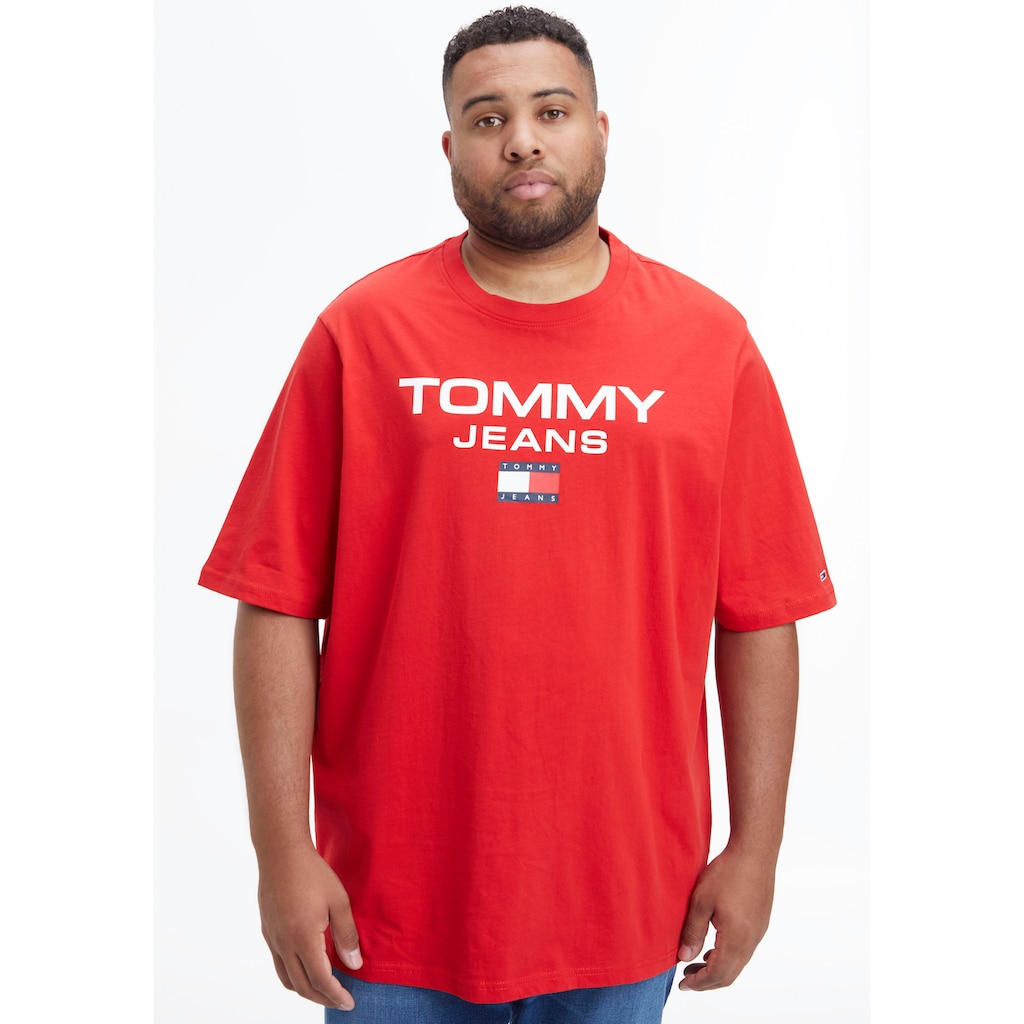 Tommy Jeans Plus T-Shirt »Shirt TJM PLUS ENTRY TEE« mit Logodruck