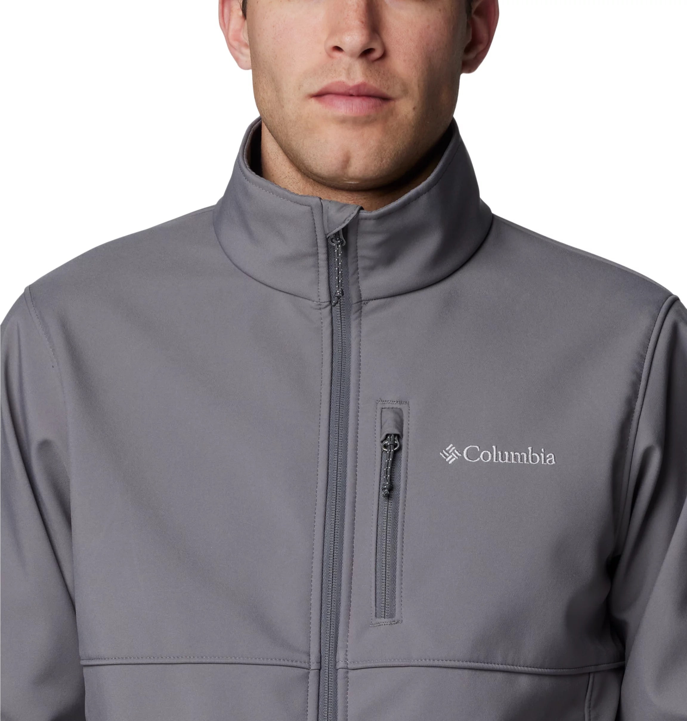 Columbia Softshelljacke »Ascender Softshell Jacket« mit wasserabweisenden Details am Reißverschluss