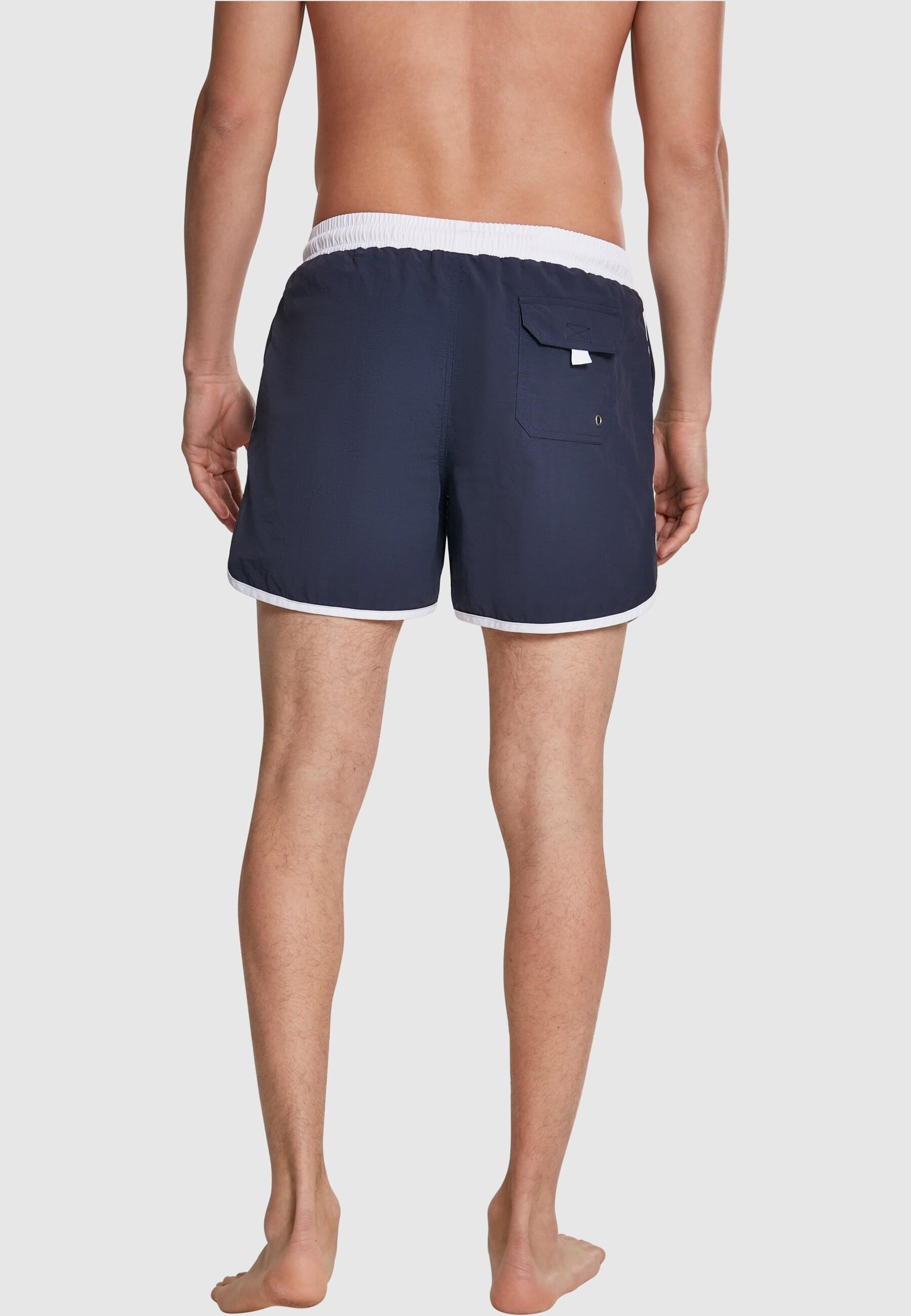 URBAN CLASSICS Badeshorts »Urban Classics Herren Retro Swimshorts«