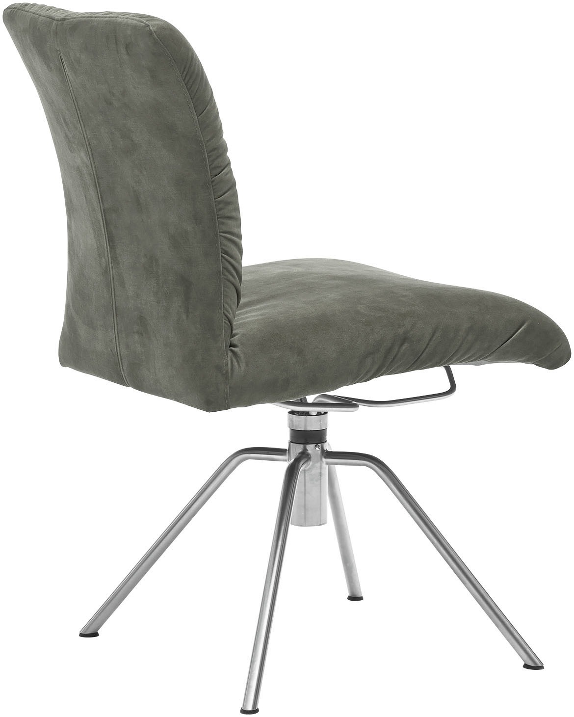 Musterring Polsterstuhl »Helmond 6600« (Packung) 1 Stk.Gestell Edelstahl, drehbar, besonders leger gepolster, ohne Armlehne