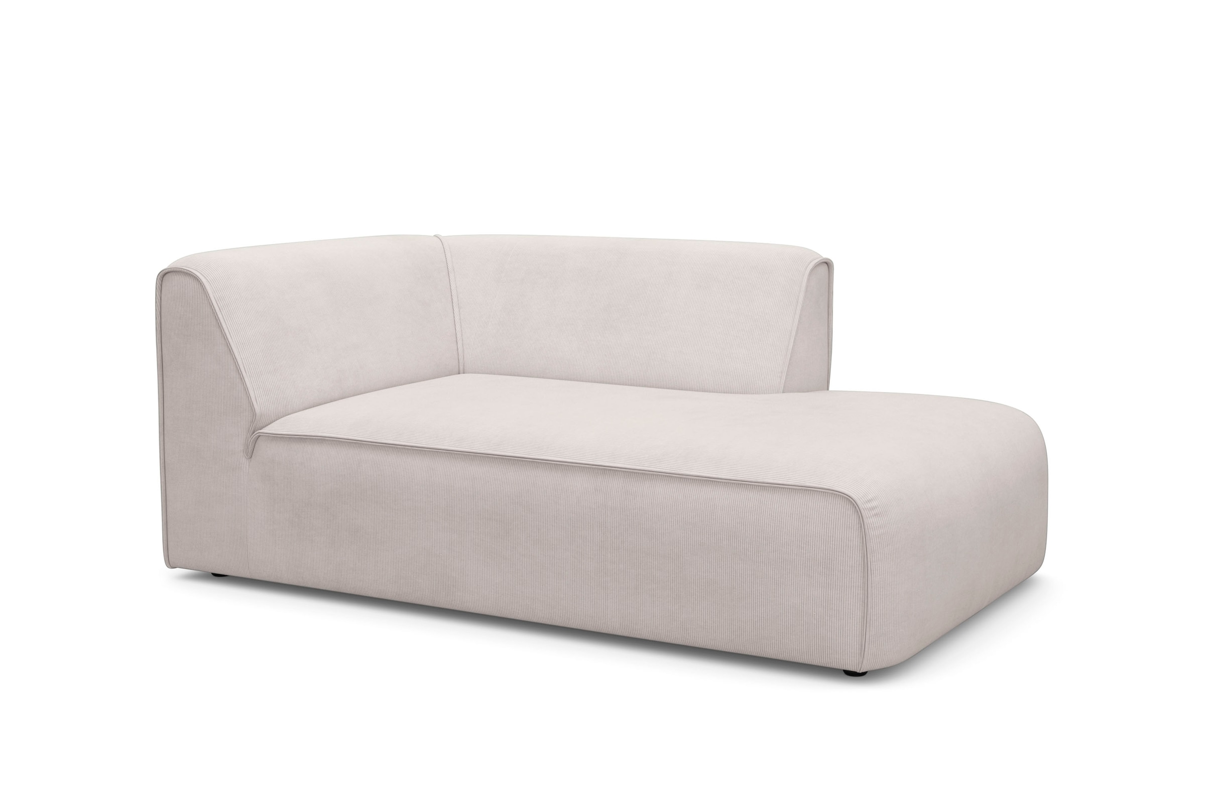 RAUM.ID Ottomane »Merid Chaiselongue, Maße B/T/H: 100/162/70 cm«, als Modul oder separat verwendbar, für individuelle Zusammenstellung