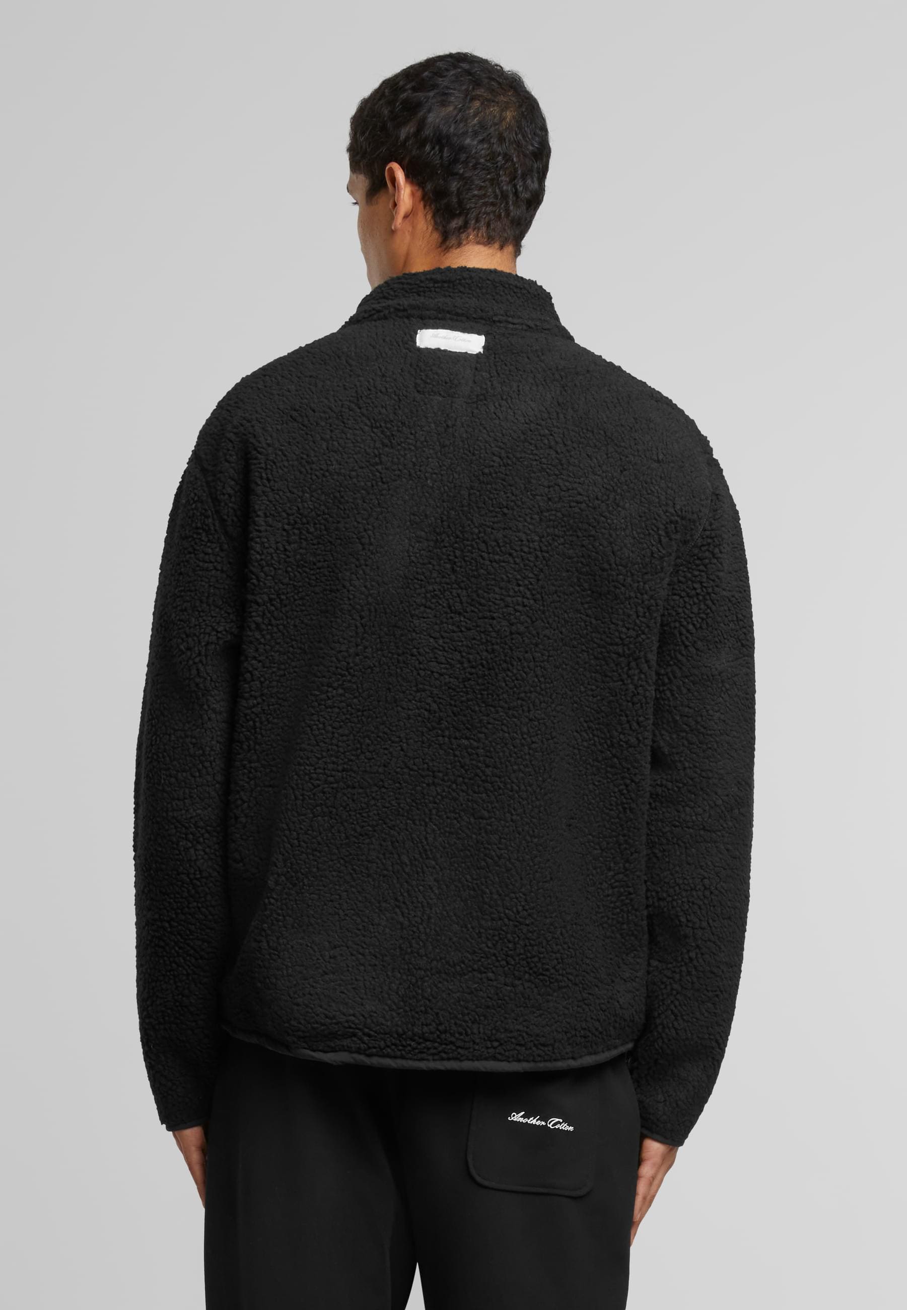 Another Cotton Lab Allwetterjacke »Another Cotton Lab Sherpa Jacket«, (1 St.), ohne Kapuze