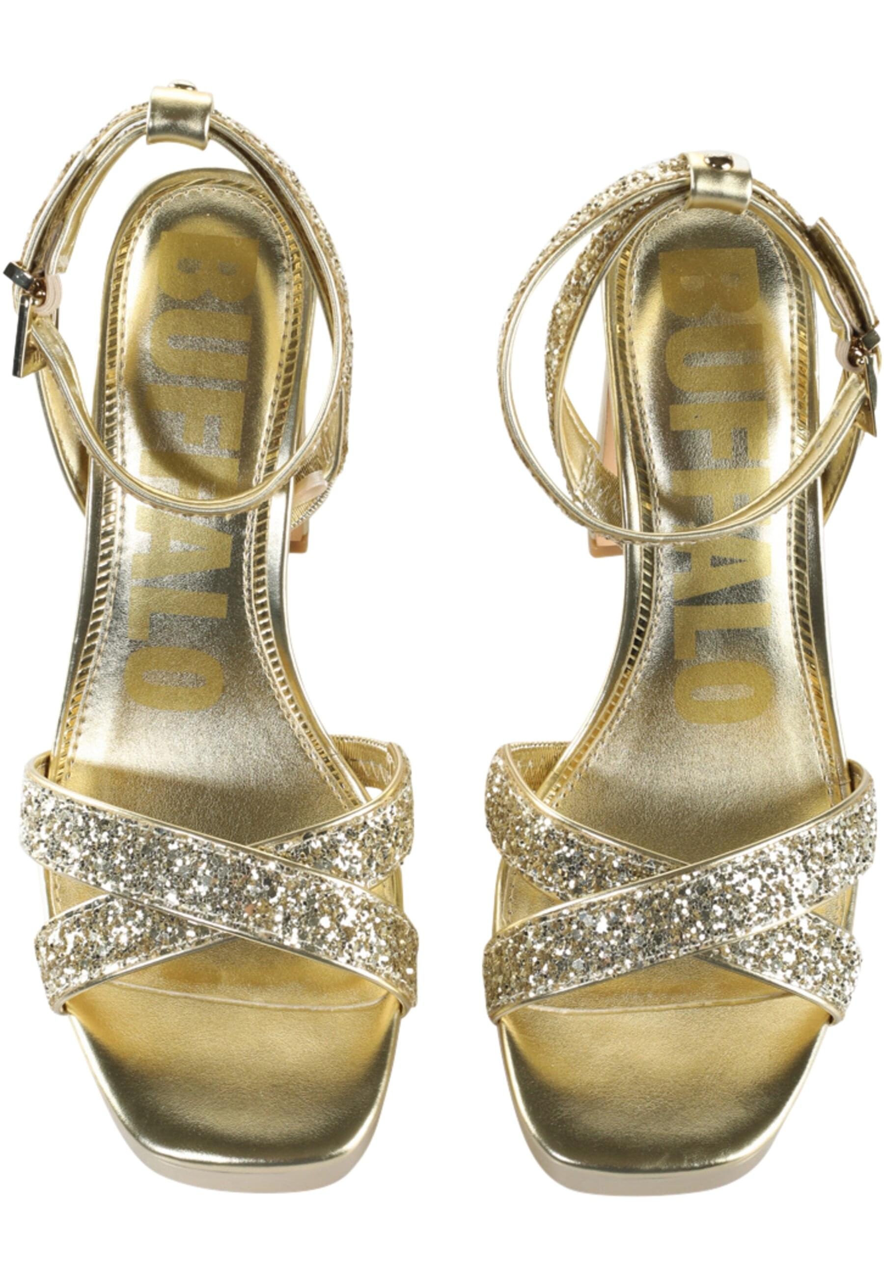 Buffalo High-Heel-Pumps "Buffalo Buffalo June Glam - Vegan Nappa/Glitter" günstig online kaufen