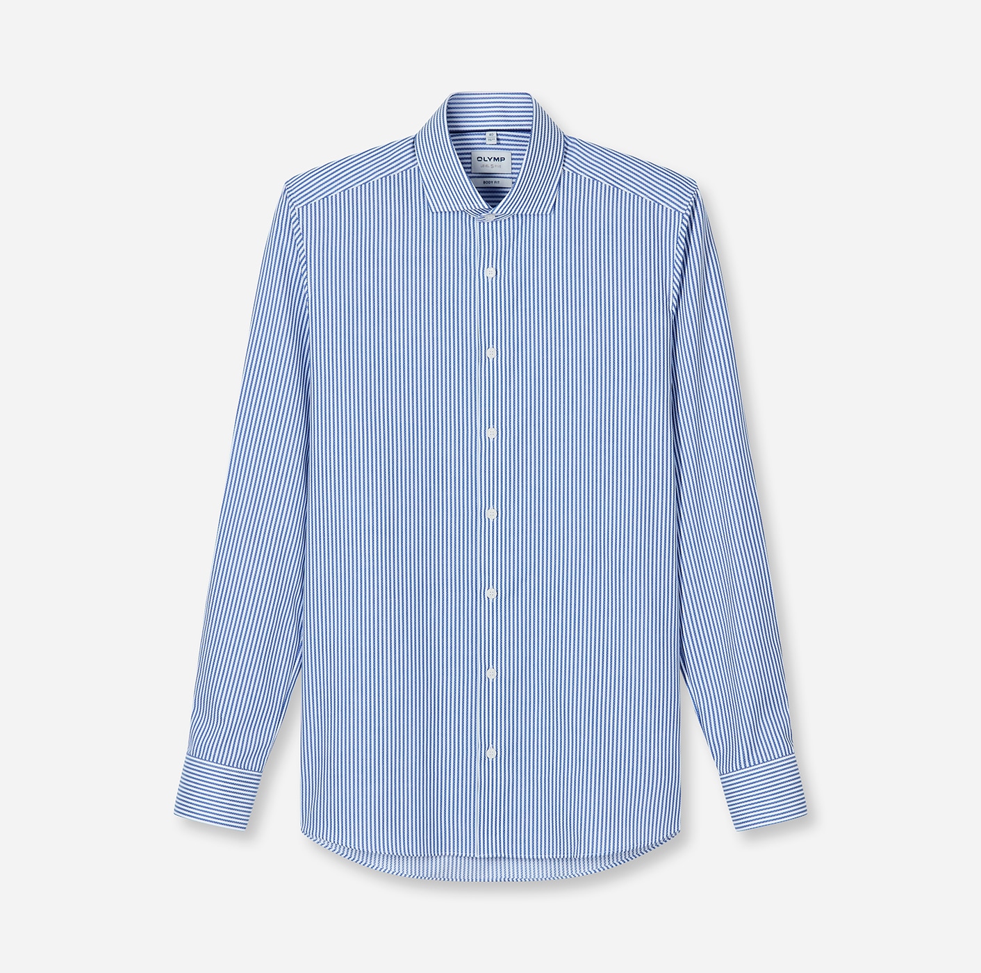 OLYMP Businesshemd »Level 5« Royal-Kentkragen, body fit