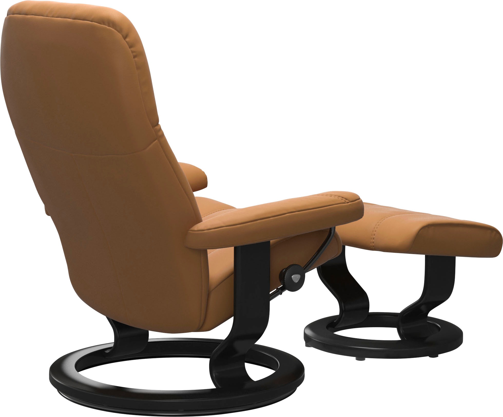 Thumbnail - Stressless Fußhocker "Consul", mit Classic Base, Gestell Schwarz