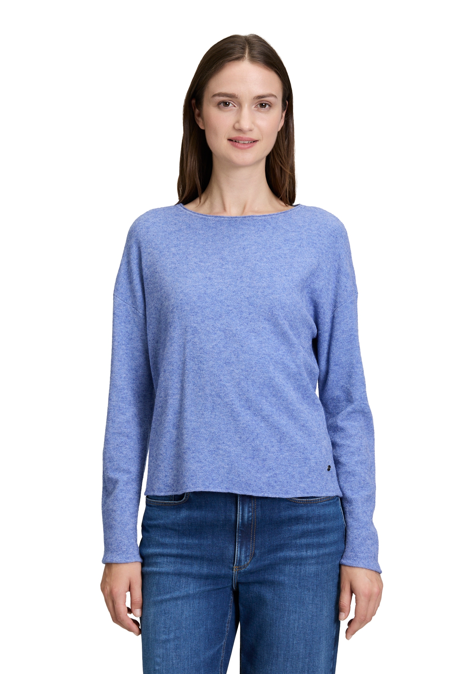Betty&Co Strickpullover "Damen mit Rundhalsausschnitt" 1 Stk. günstig online kaufen