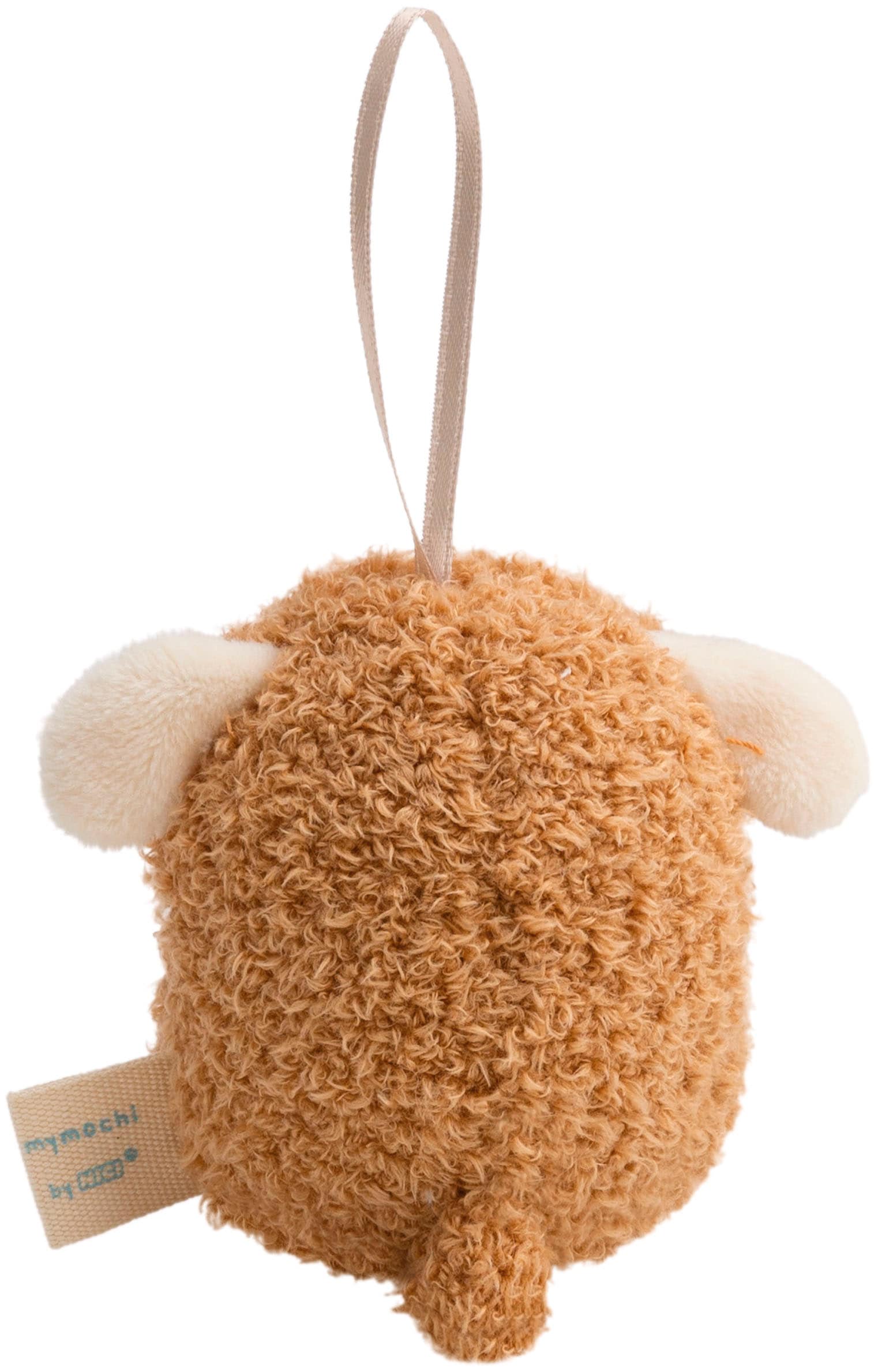 Nici »mymochi, Set Schaf Wools braun 8cm mit Glocke & Rentierkostüm« in Geschenkbox