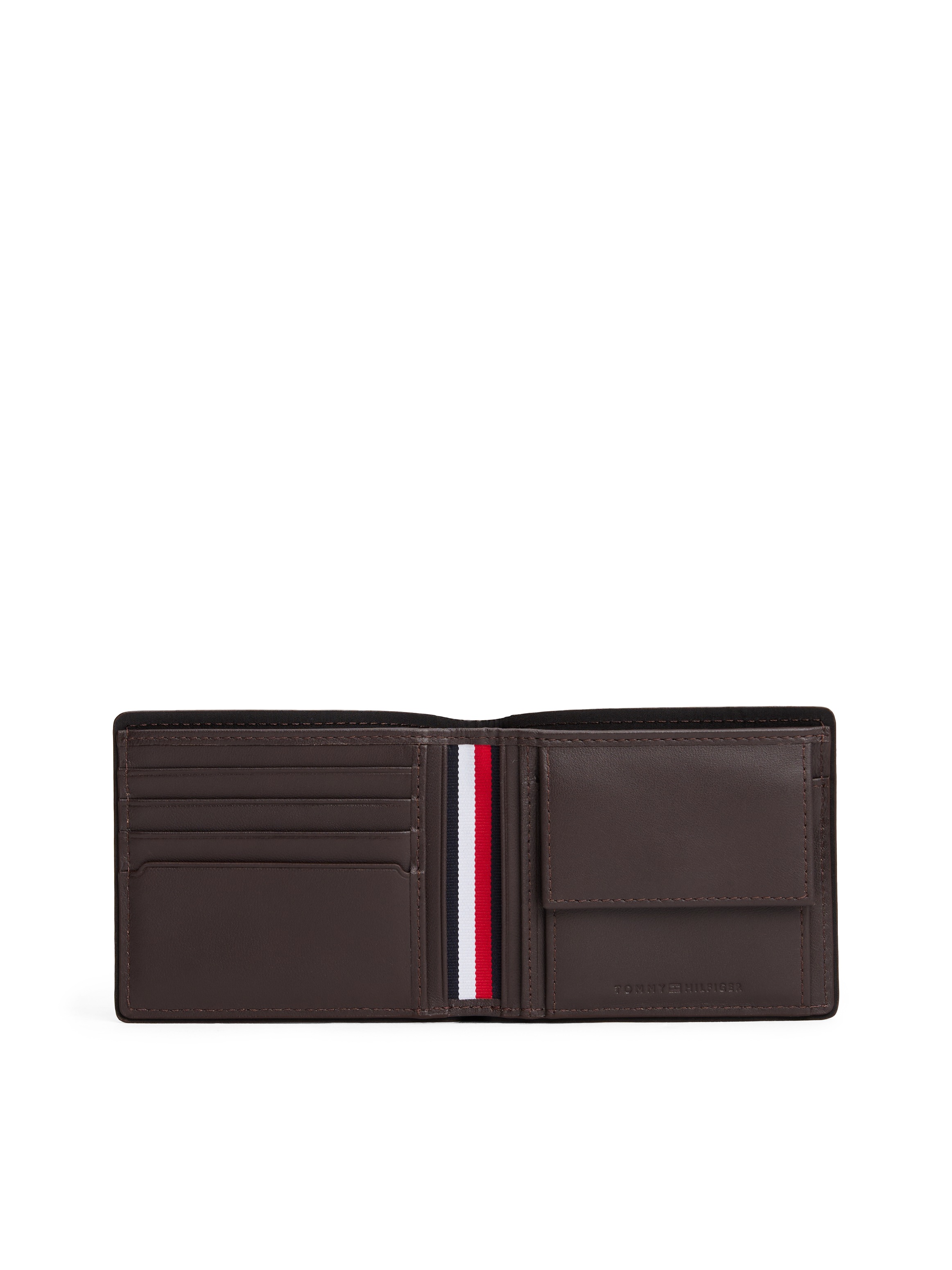 Tommy Hilfiger Geldbörse »TH CORP CC & COIN«, Men Geldbeutel, Portemonnaie, zum praktischen Aufklappen