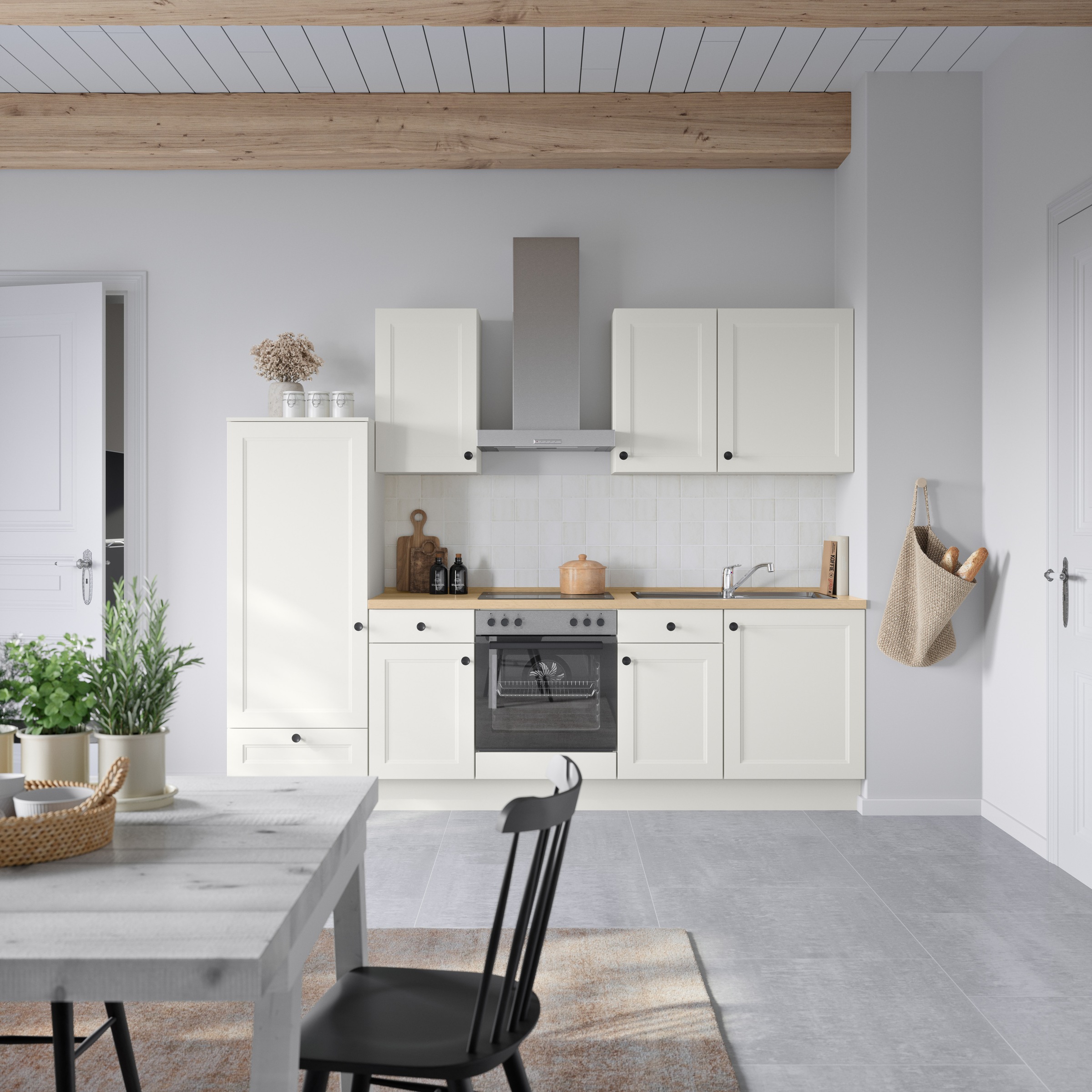 nobilia® Küchenzeile »"Cascada I"«, vormontiert, Ausrichtung wählbar, Breite 270 cm, wahlw. mit E-Geräten