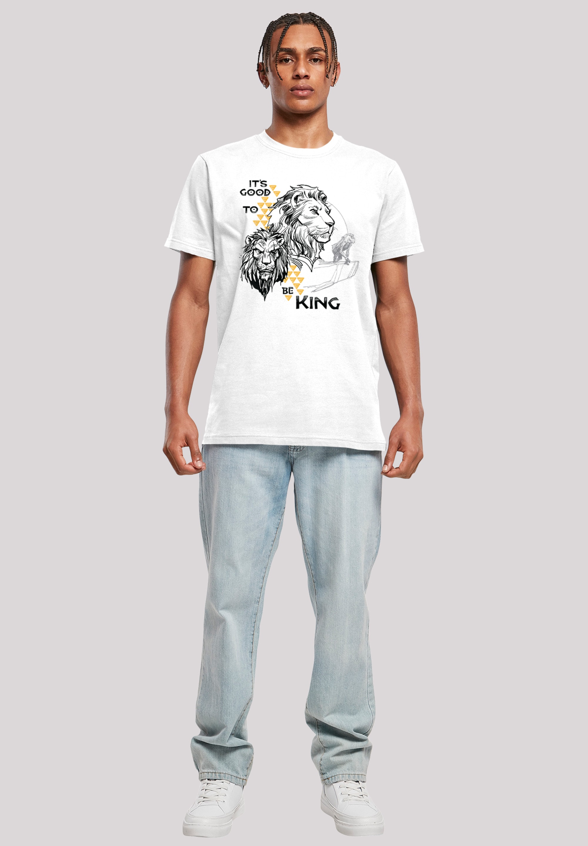 F4NT4STIC T-Shirt »Disney König der Löwen«, Print