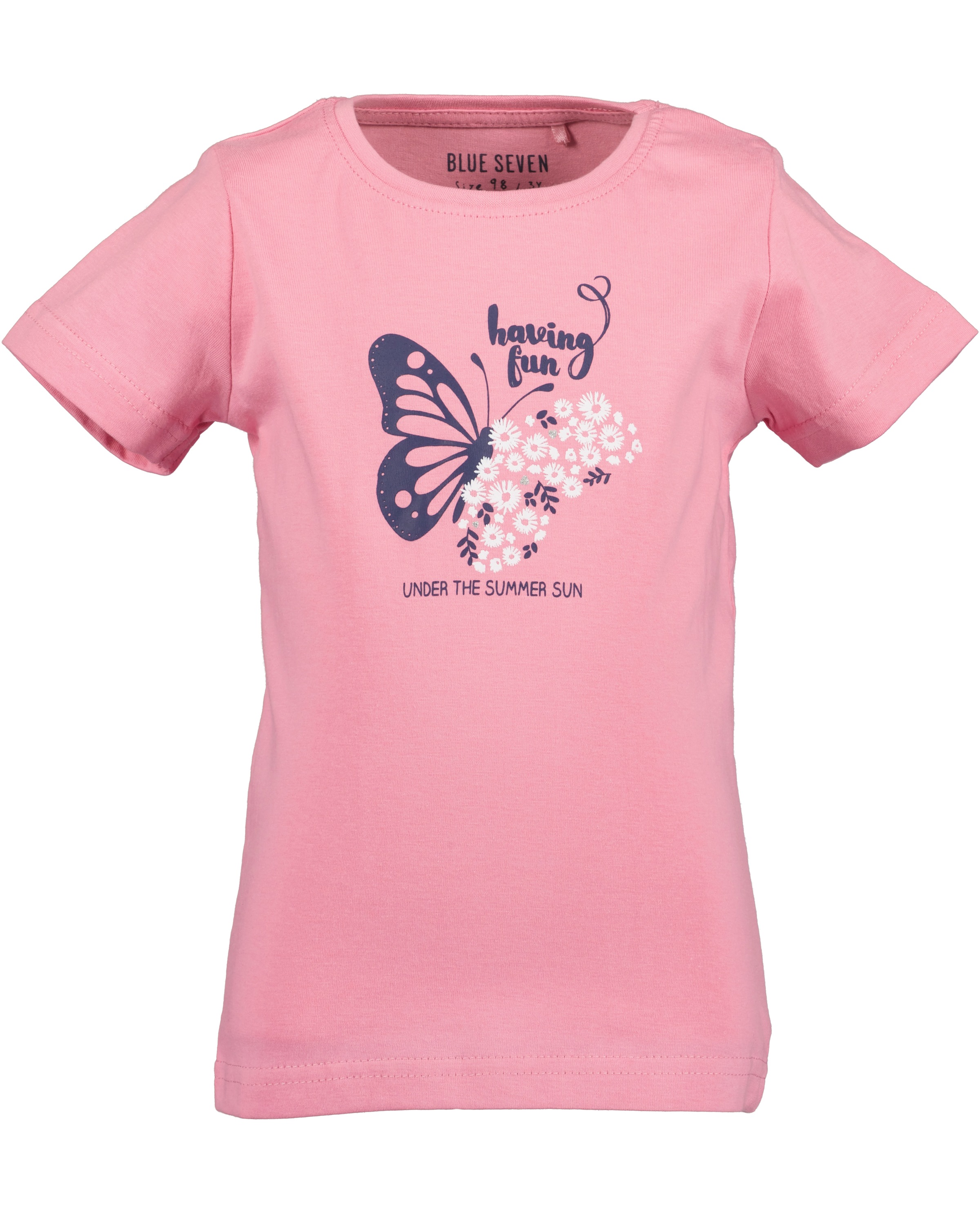 Blue Seven T-Shirt »Blue Seven Mädchen T-Shirts«, (2 tlg.)