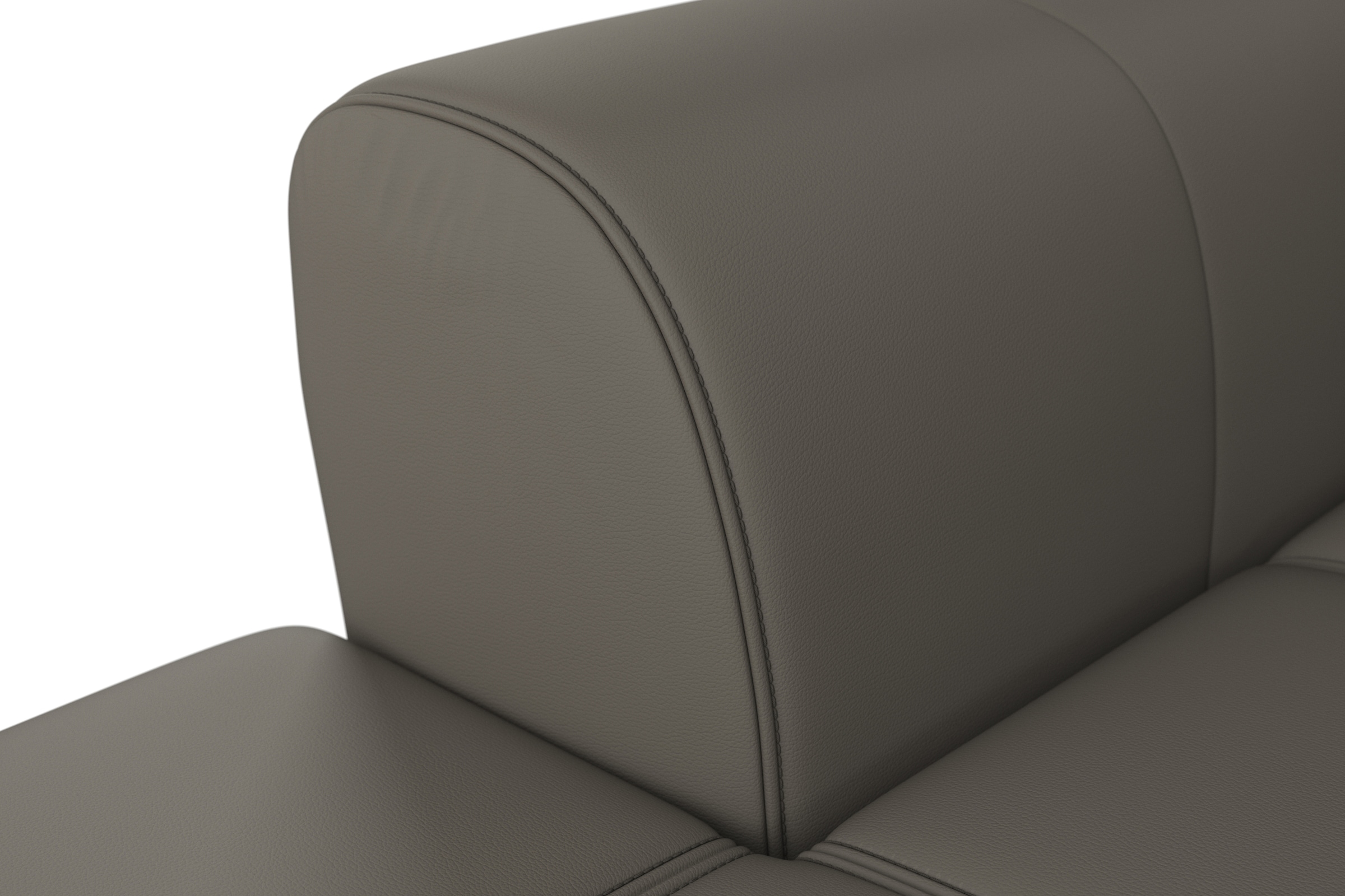 sit&more Wohnlandschaft »Bendigo U-Form«, inklusive Sitztiefenverstellung, Bodenfreiheit 15 cm, in 2 Fußfarben