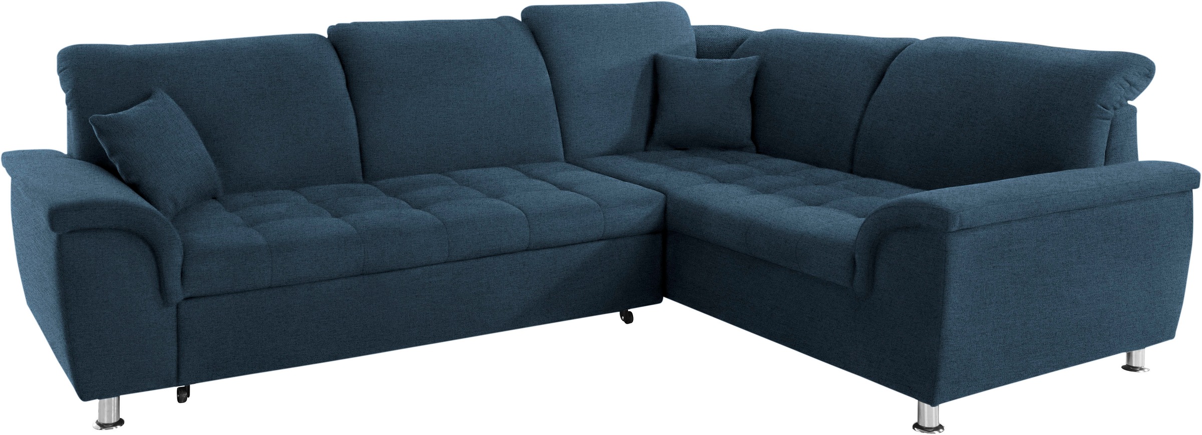 DOMO collection Ecksofa »Franzi L-Form«, wahlweise mit Kopfteilverstellung (dann Breite: 275 cm)