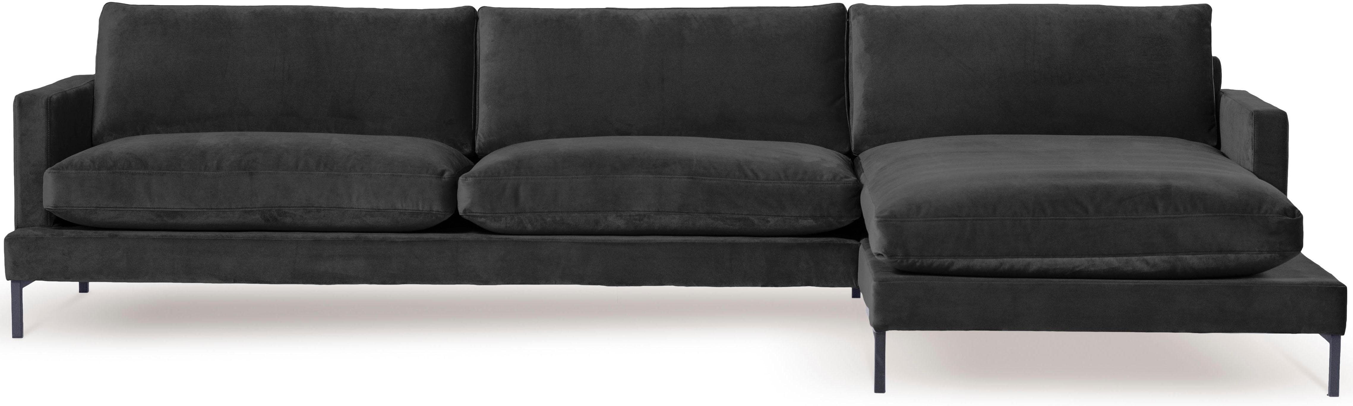andas Ecksofa "Welland" Ecksofa "Welland" in Knautsch-Optik mit Metallfüßen