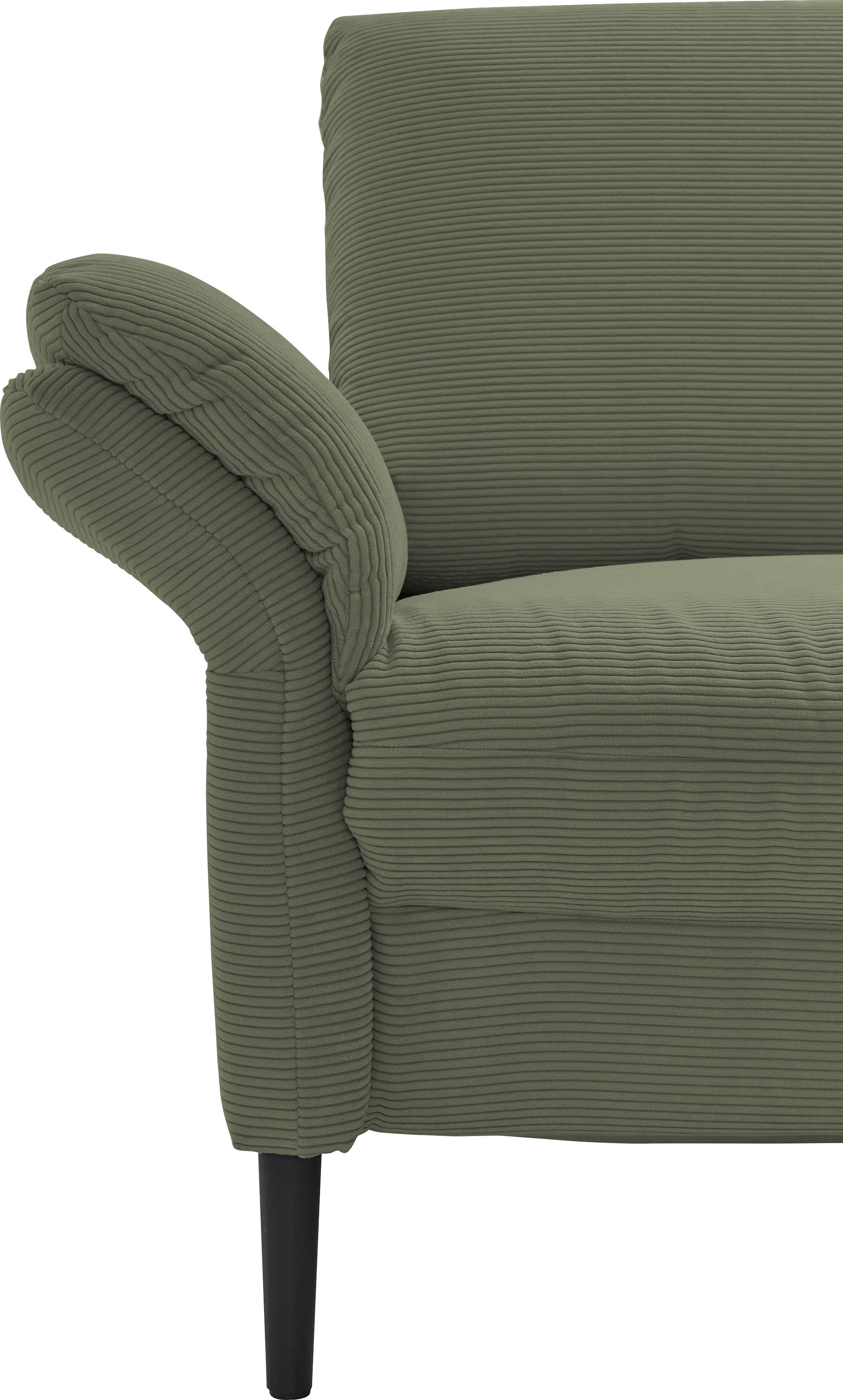 Places of Style Ecksofa »Sarsina: mit Tonnentaschen-Federkern, perfekt zum Entspannen L-Form«, inklusive 1 motorischen Relaxfunktion mit Herz-Waage-Beschlag