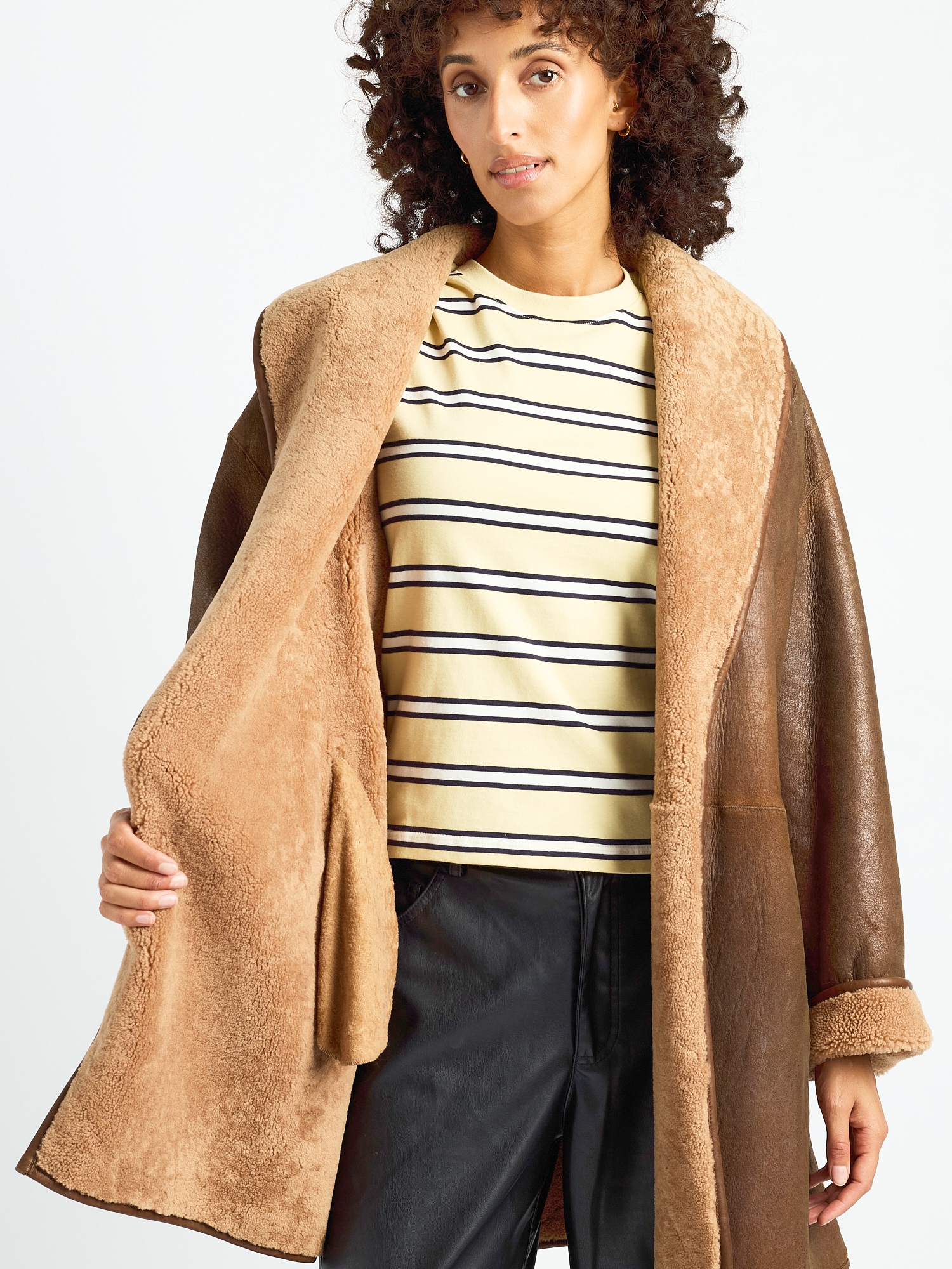 Maze Ledermantel »42021203«