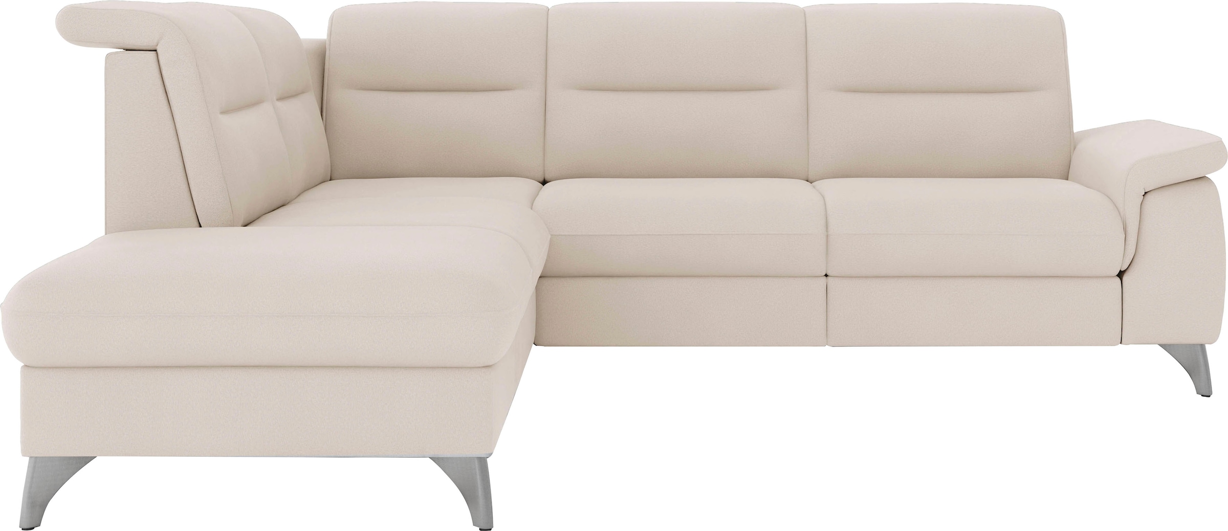 sit&more Ecksofa »Astoria L-Form« wahlweise mit motorischer Relaxfunktion