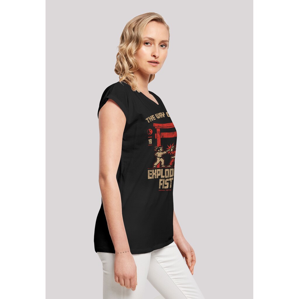 F4NT4STIC T-Shirt »Retro Gaming The Way of the Exploding Fist«