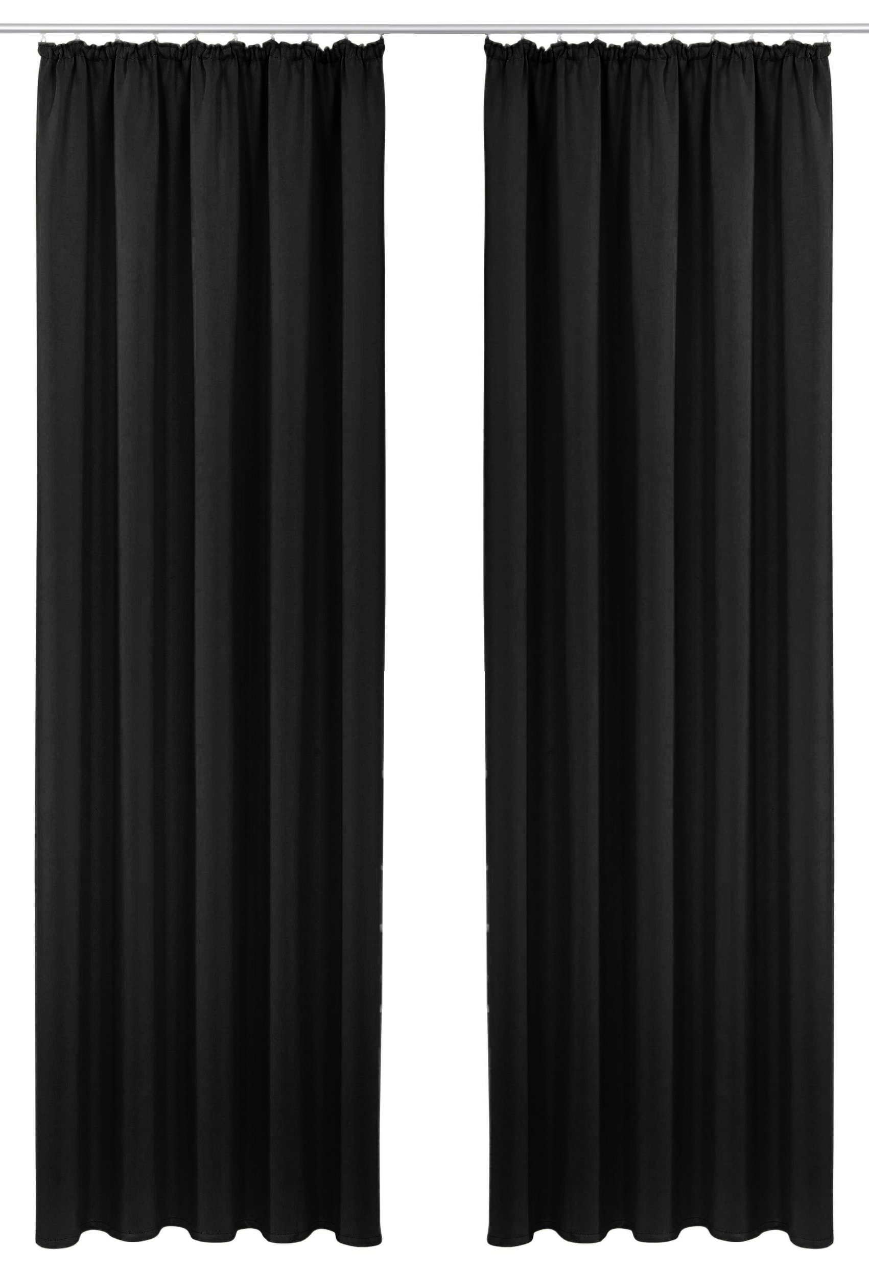 my home Gardine "SOLA" Kräuselband 1 Stk. tlg. Breite:130 cm, 1 Schal, einf günstig online kaufen