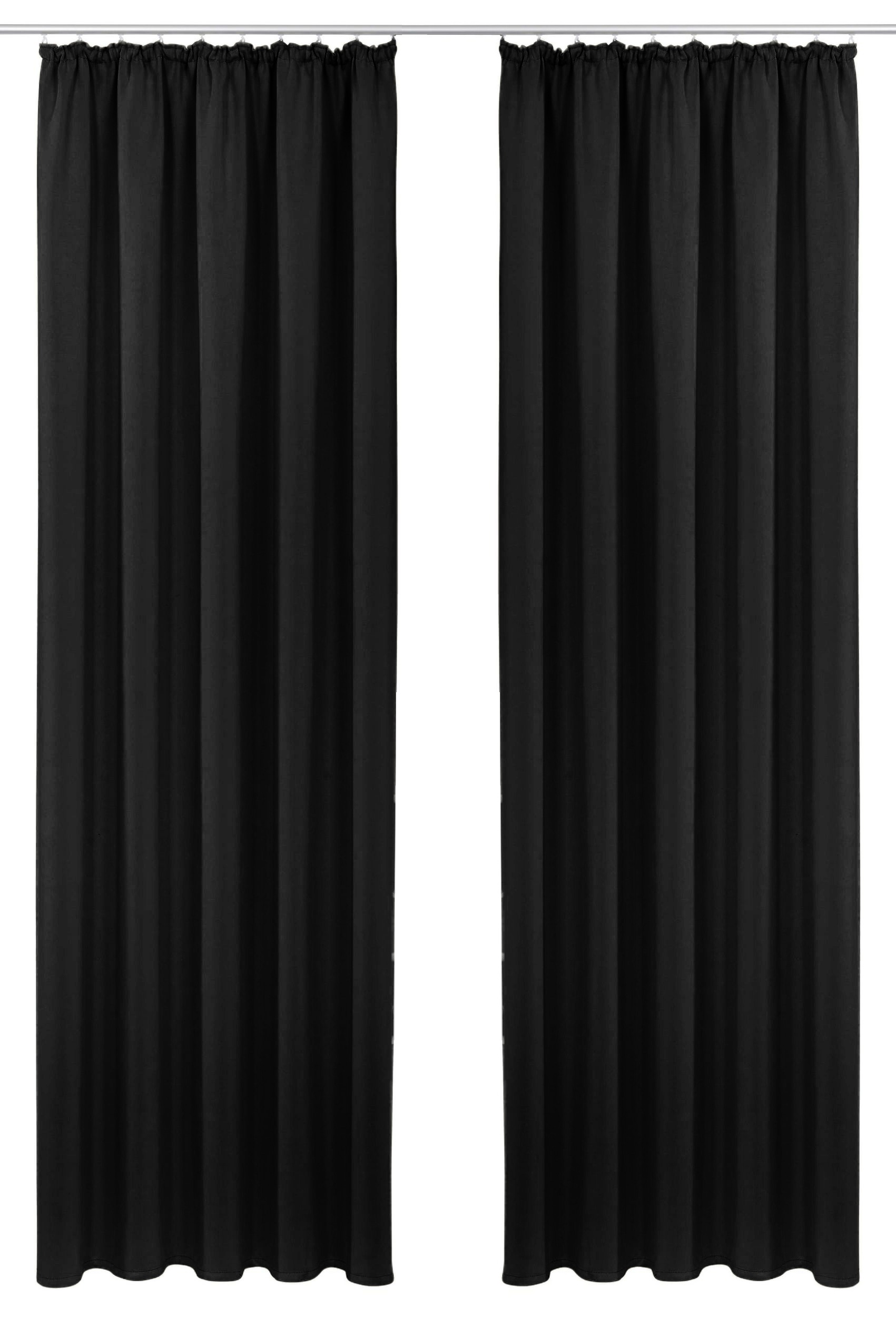 OTTO home Vorhang "SOLA" Kräuselband 1 Stk. tlg. Breite:130 cm, 1 Schal, ei günstig online kaufen