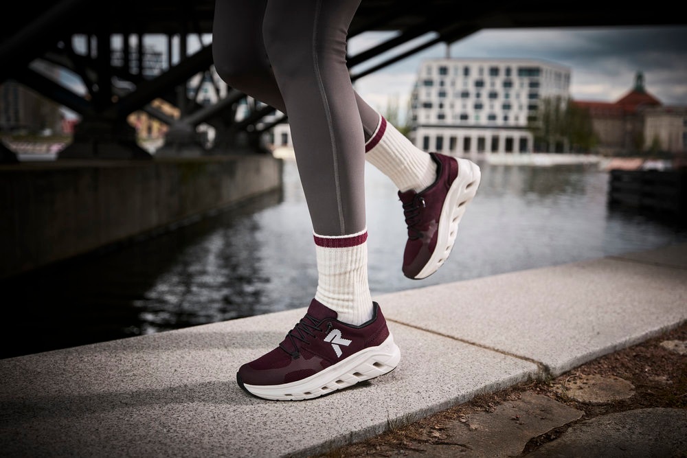 RIEKER Sport Plateausneaker, Slip-on Sneaker, Halbschuh, Freizeitsneaker mit MemoSoft-Innensohle