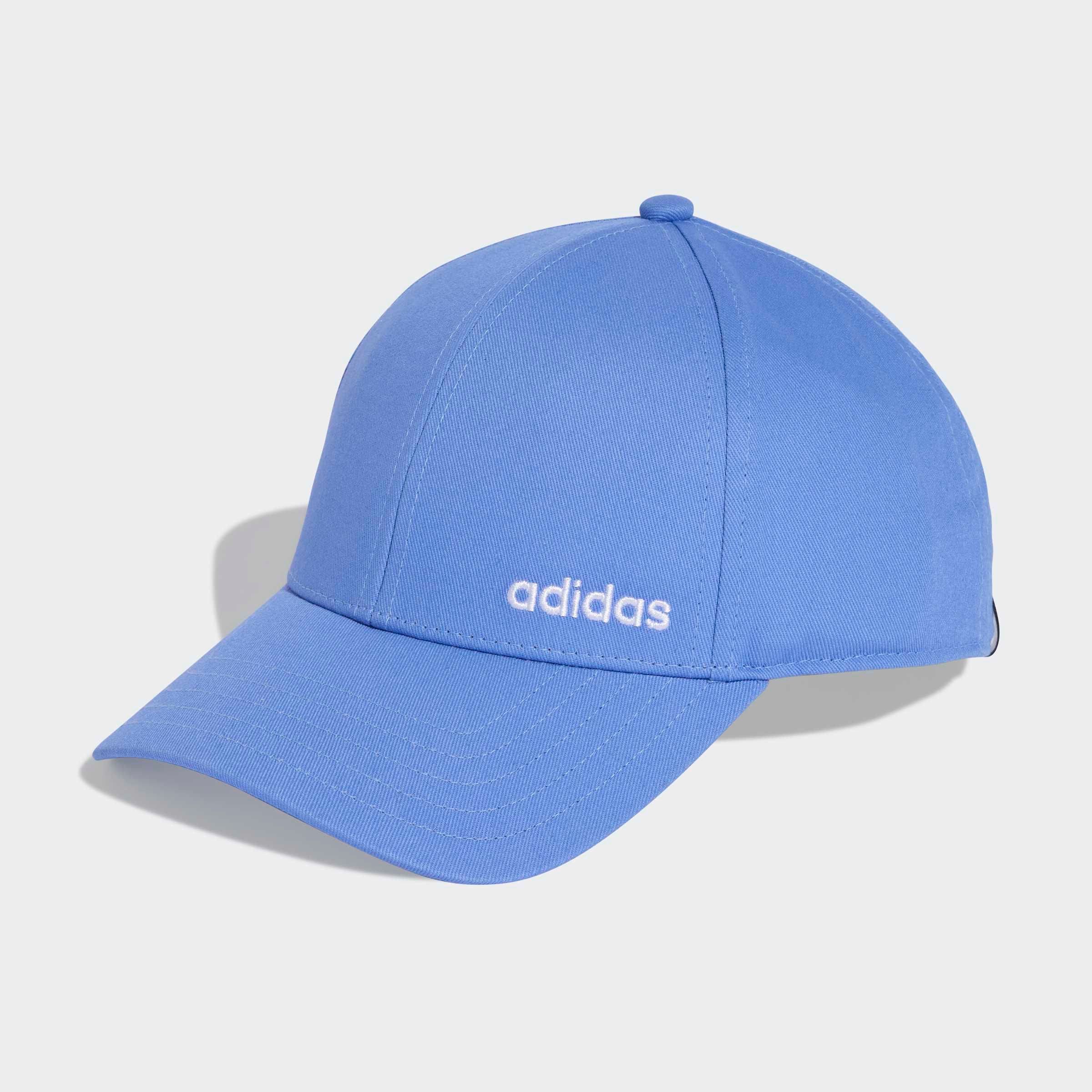 Jungen Baseball Cap "K LINEAR CAP", blau, ADIDAS PERFORMANCE, Obermaterial: 100% Baumwolle, Caps