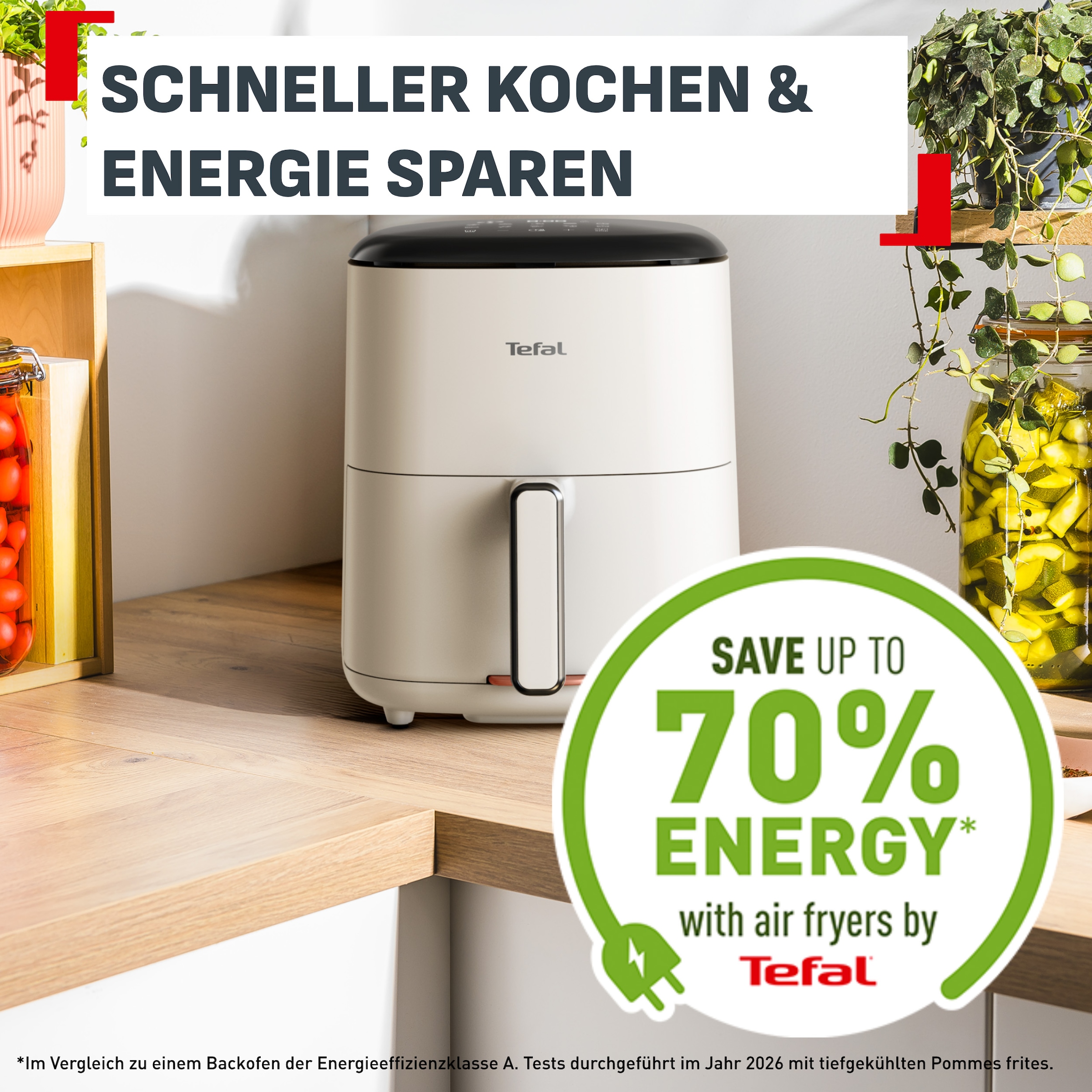 Tefal Heißluftfritteuse »Easy Fry Max« 1550 W 10 Auto-Garprogramme, für bis zu 6 Personen