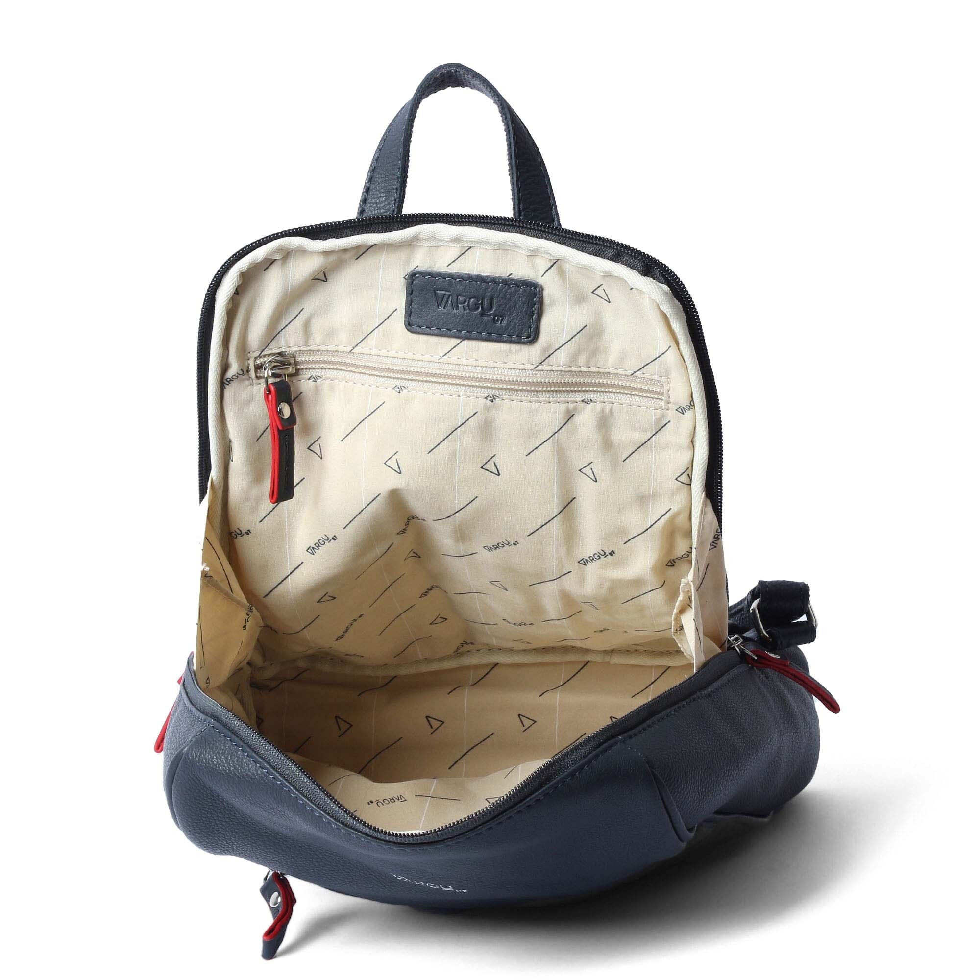 Vargu Cityrucksack »Lexa 1«, LGW zertifiziertes Leder